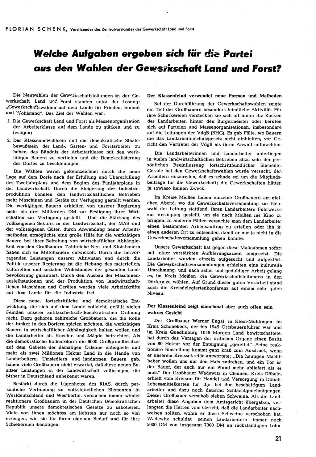 Neuer Weg (NW), Halbmonatsschrift für aktuelle Fragen der Arbeiterbewegung [Zentralkomitee (ZK) Sozialistische Einheitspartei Deutschlands (SED)], 7. Jahrgang [Deutsche Demokratische Republik (DDR)] 1952, Heft 13/21 (NW ZK SED DDR 1952, H. 13/21)