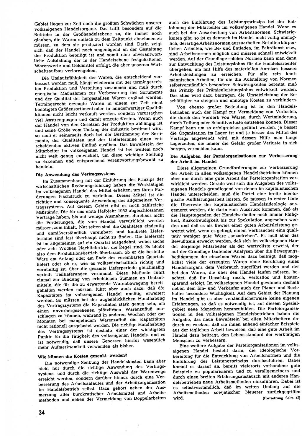 Neuer Weg (NW), Halbmonatsschrift für aktuelle Fragen der Arbeiterbewegung [Zentralkomitee (ZK) Sozialistische Einheitspartei Deutschlands (SED)], 7. Jahrgang [Deutsche Demokratische Republik (DDR)] 1952, Heft 13/34 (NW ZK SED DDR 1952, H. 13/34)