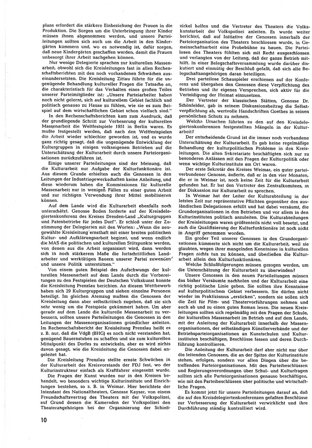 Neuer Weg (NW), Halbmonatsschrift für aktuelle Fragen der Arbeiterbewegung [Zentralkomitee (ZK) Sozialistische Einheitspartei Deutschlands (SED)], 7. Jahrgang [Deutsche Demokratische Republik (DDR)] 1952, Heft 14/10 (NW ZK SED DDR 1952, H. 14/10)
