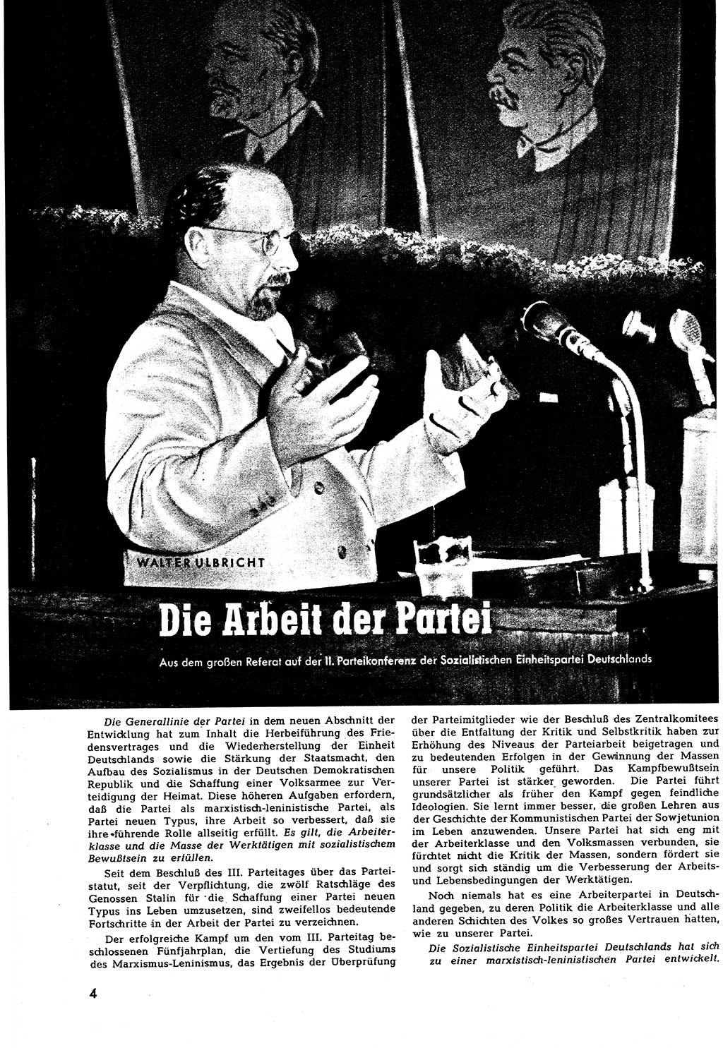 Neuer Weg (NW), Halbmonatsschrift für aktuelle Fragen der Arbeiterbewegung [Zentralkomitee (ZK) Sozialistische Einheitspartei Deutschlands (SED)], 7. Jahrgang [Deutsche Demokratische Republik (DDR)] 1952, Heft 15/4 (NW ZK SED DDR 1952, H. 15/4)