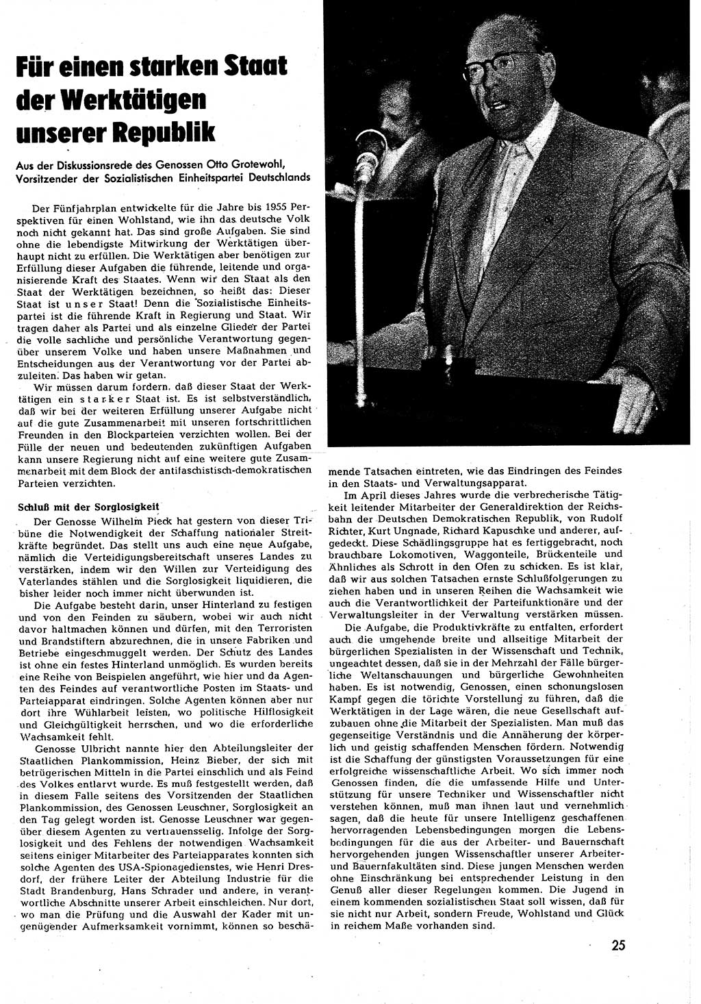 Neuer Weg (NW), Halbmonatsschrift für aktuelle Fragen der Arbeiterbewegung [Zentralkomitee (ZK) Sozialistische Einheitspartei Deutschlands (SED)], 7. Jahrgang [Deutsche Demokratische Republik (DDR)] 1952, Heft 15/25 (NW ZK SED DDR 1952, H. 15/25)