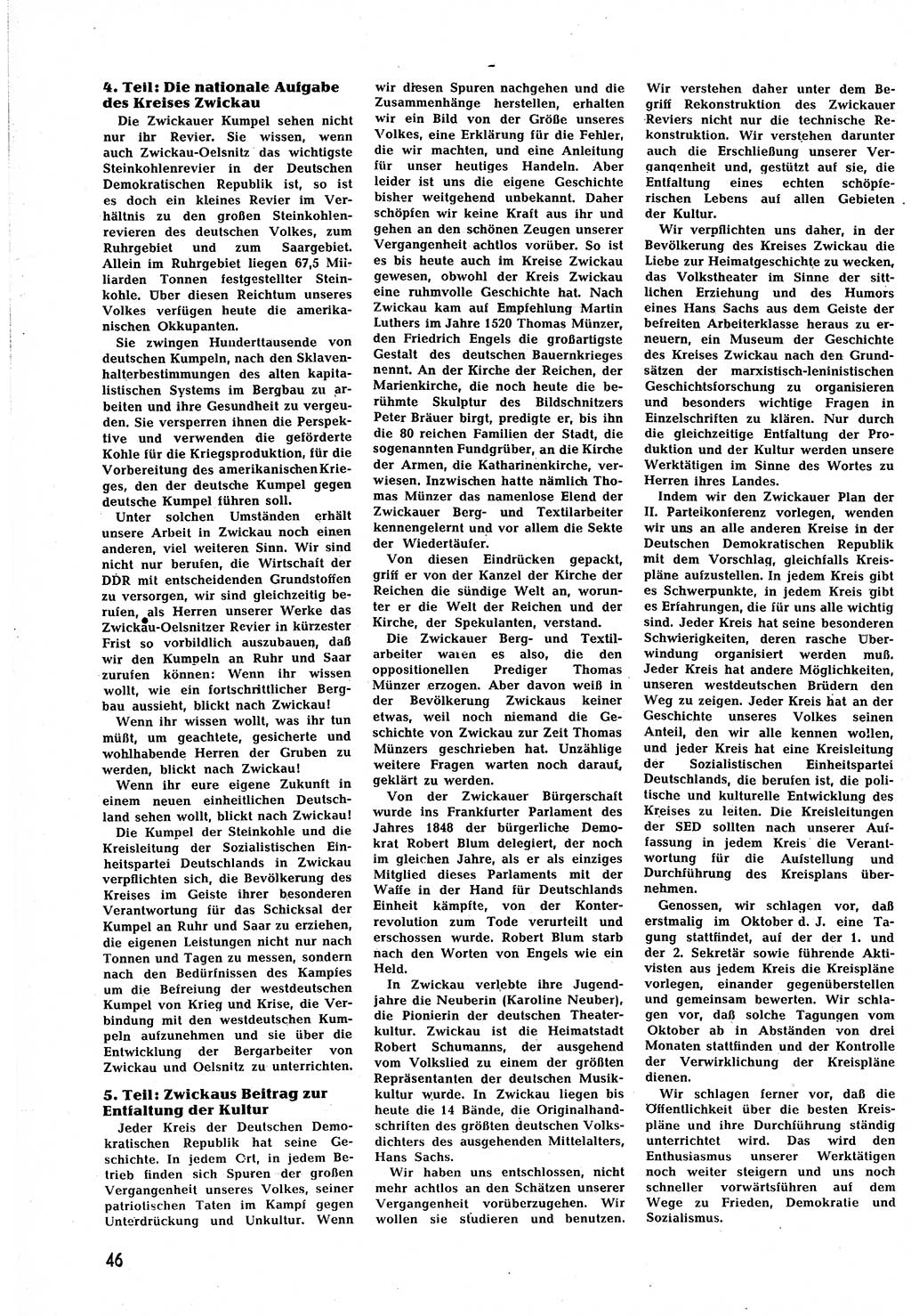 Neuer Weg (NW), Halbmonatsschrift für aktuelle Fragen der Arbeiterbewegung [Zentralkomitee (ZK) Sozialistische Einheitspartei Deutschlands (SED)], 7. Jahrgang [Deutsche Demokratische Republik (DDR)] 1952, Heft 15/46 (NW ZK SED DDR 1952, H. 15/46)