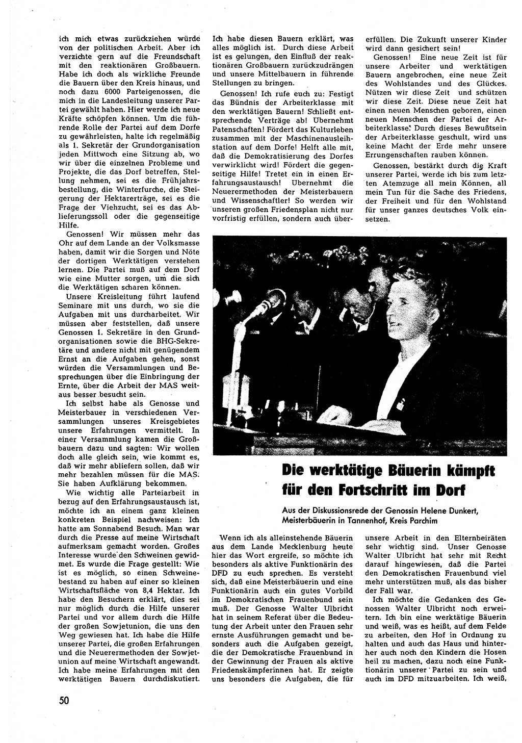 Neuer Weg (NW), Halbmonatsschrift für aktuelle Fragen der Arbeiterbewegung [Zentralkomitee (ZK) Sozialistische Einheitspartei Deutschlands (SED)], 7. Jahrgang [Deutsche Demokratische Republik (DDR)] 1952, Heft 15/50 (NW ZK SED DDR 1952, H. 15/50)