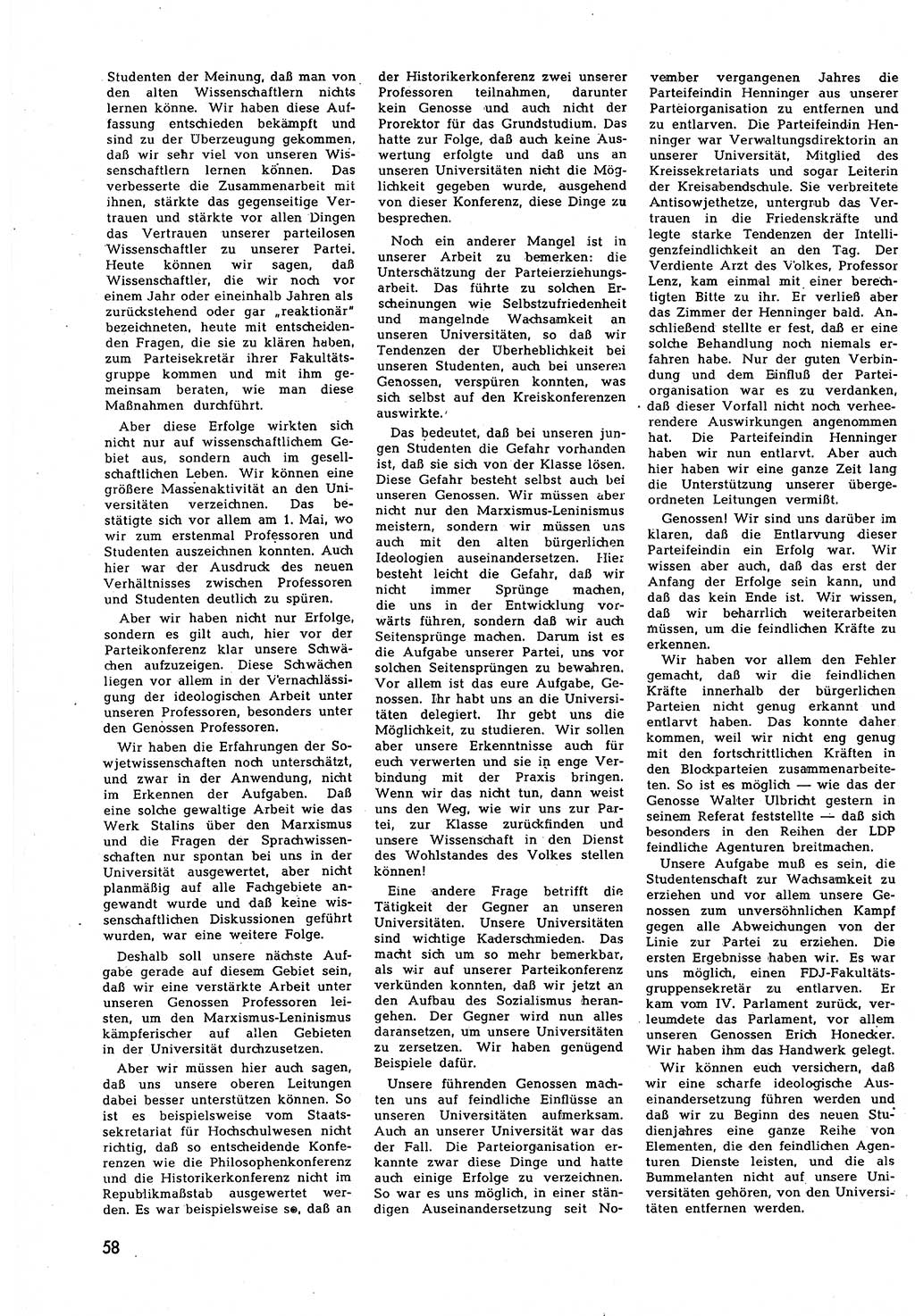 Neuer Weg (NW), Halbmonatsschrift für aktuelle Fragen der Arbeiterbewegung [Zentralkomitee (ZK) Sozialistische Einheitspartei Deutschlands (SED)], 7. Jahrgang [Deutsche Demokratische Republik (DDR)] 1952, Heft 15/58 (NW ZK SED DDR 1952, H. 15/58)