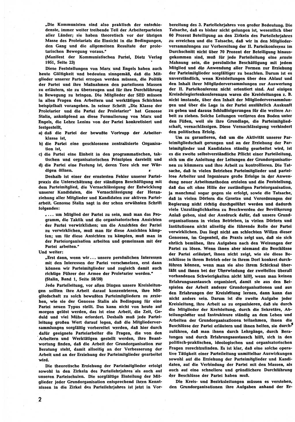 Neuer Weg (NW), Halbmonatsschrift für aktuelle Fragen der Arbeiterbewegung [Zentralkomitee (ZK) Sozialistische Einheitspartei Deutschlands (SED)], 7. Jahrgang [Deutsche Demokratische Republik (DDR)] 1952, Heft 17/2 (NW ZK SED DDR 1952, H. 17/2)