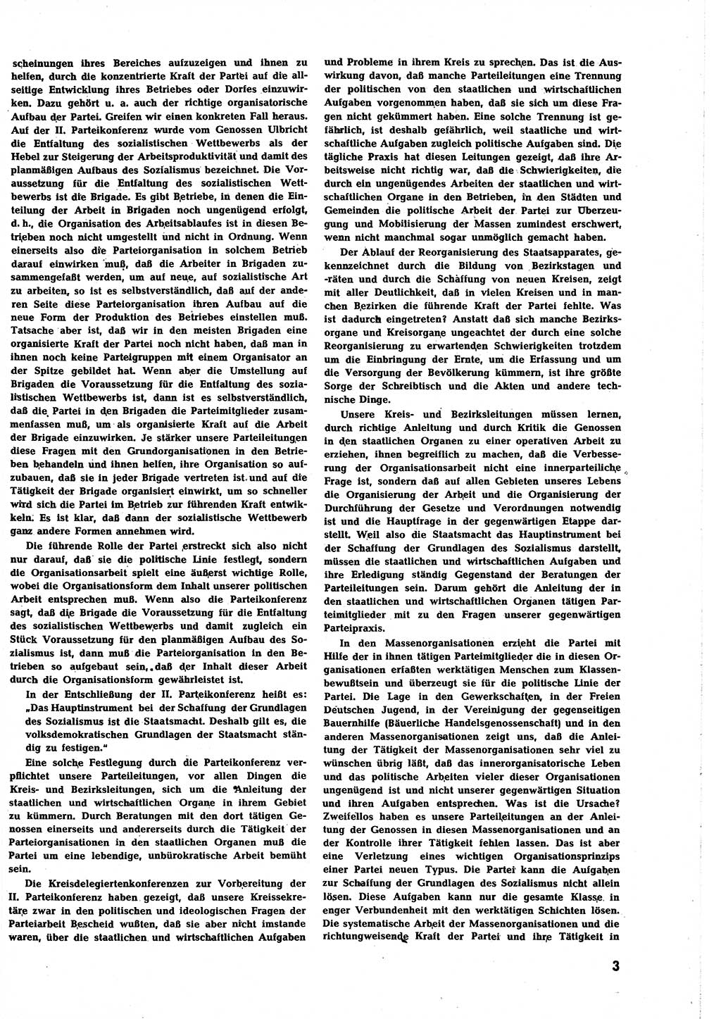 Neuer Weg (NW), Halbmonatsschrift für aktuelle Fragen der Arbeiterbewegung [Zentralkomitee (ZK) Sozialistische Einheitspartei Deutschlands (SED)], 7. Jahrgang [Deutsche Demokratische Republik (DDR)] 1952, Heft 17/3 (NW ZK SED DDR 1952, H. 17/3)