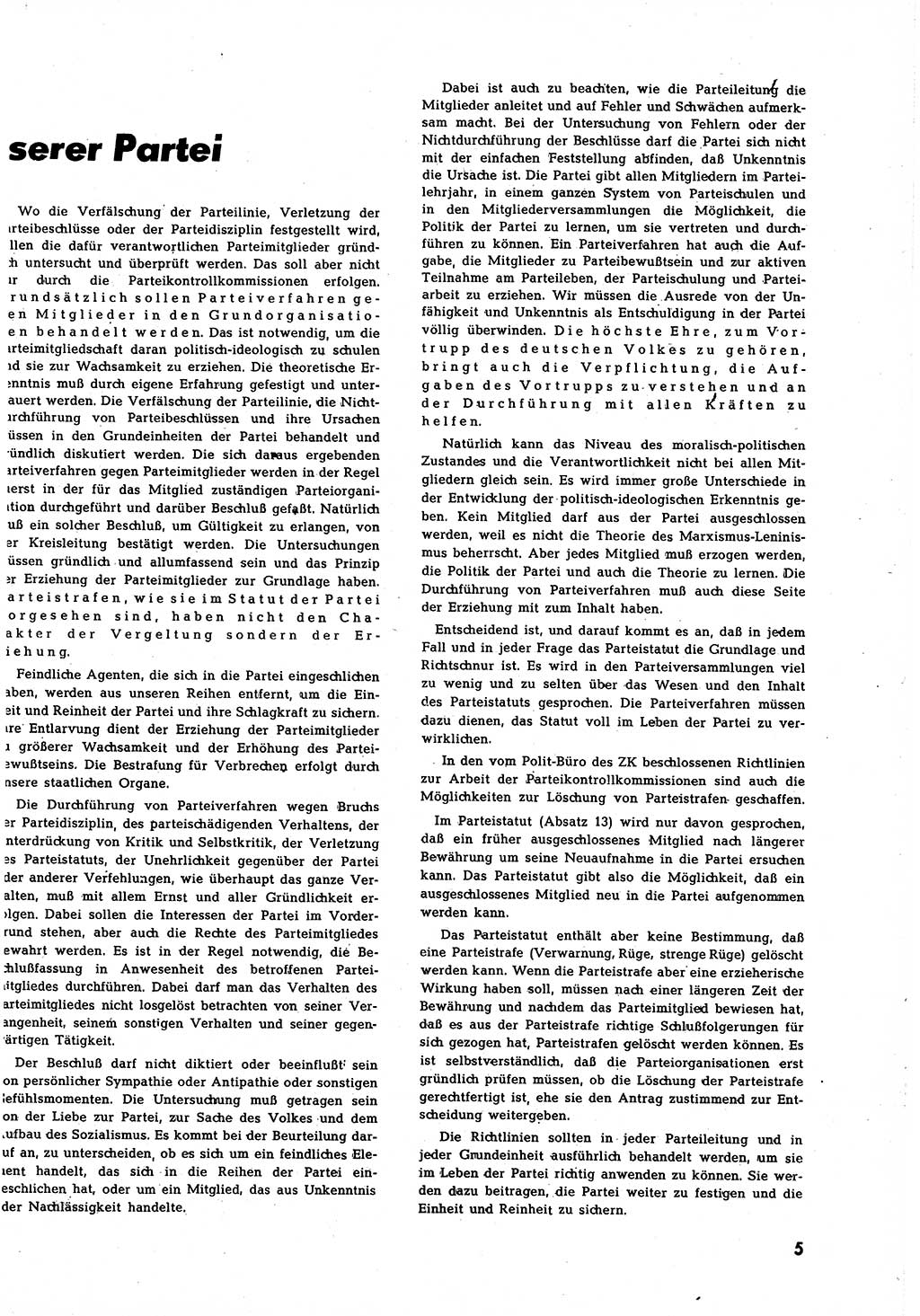 Neuer Weg (NW), Halbmonatsschrift für aktuelle Fragen der Arbeiterbewegung [Zentralkomitee (ZK) Sozialistische Einheitspartei Deutschlands (SED)], 7. Jahrgang [Deutsche Demokratische Republik (DDR)] 1952, Heft 17/5 (NW ZK SED DDR 1952, H. 17/5)