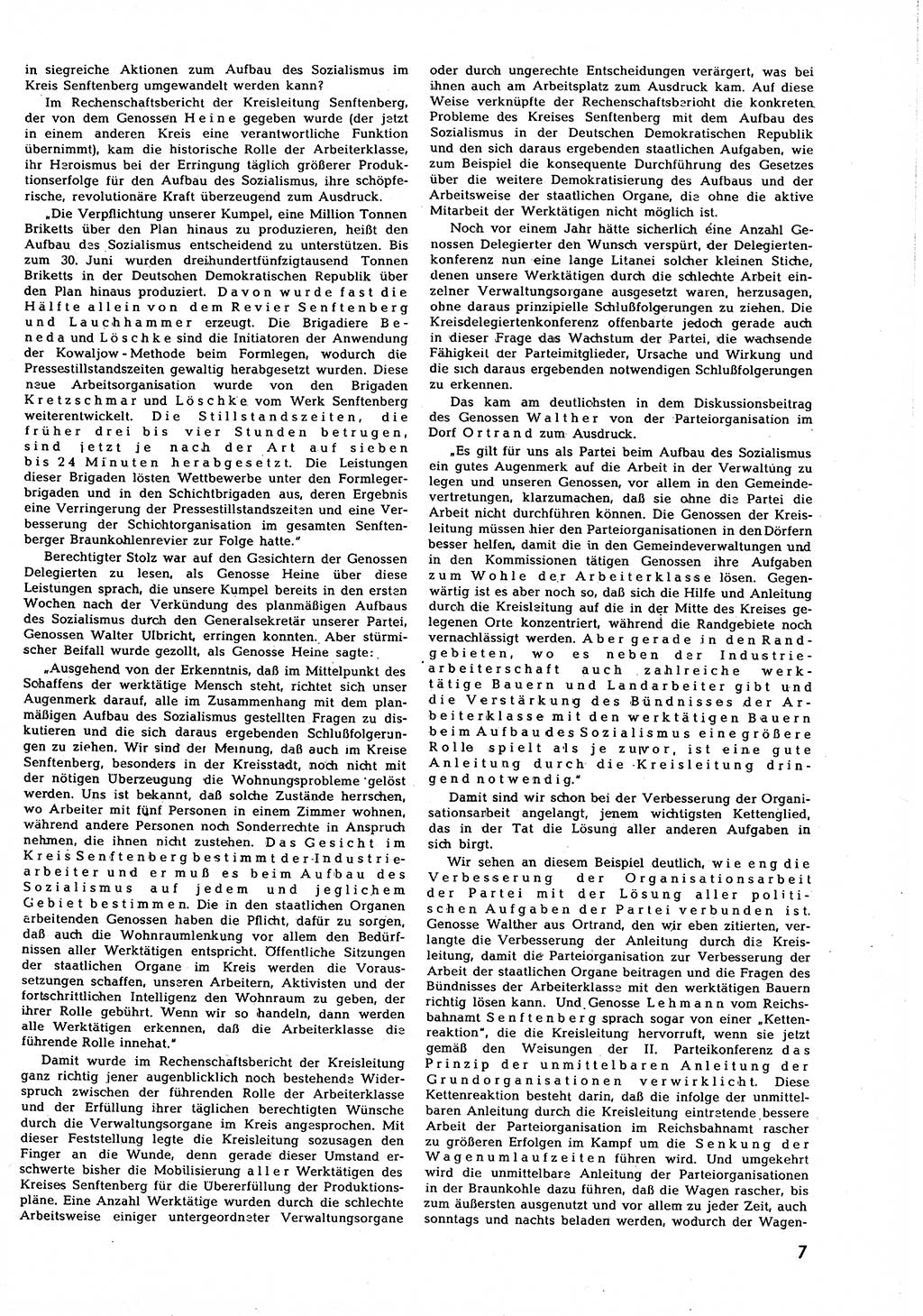 Neuer Weg (NW), Halbmonatsschrift für aktuelle Fragen der Arbeiterbewegung [Zentralkomitee (ZK) Sozialistische Einheitspartei Deutschlands (SED)], 7. Jahrgang [Deutsche Demokratische Republik (DDR)] 1952, Heft 17/7 (NW ZK SED DDR 1952, H. 17/7)