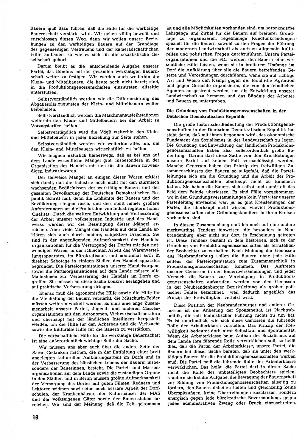 Neuer Weg (NW), Halbmonatsschrift für aktuelle Fragen der Arbeiterbewegung [Zentralkomitee (ZK) Sozialistische Einheitspartei Deutschlands (SED)], 7. Jahrgang [Deutsche Demokratische Republik (DDR)] 1952, Heft 17/18 (NW ZK SED DDR 1952, H. 17/18)