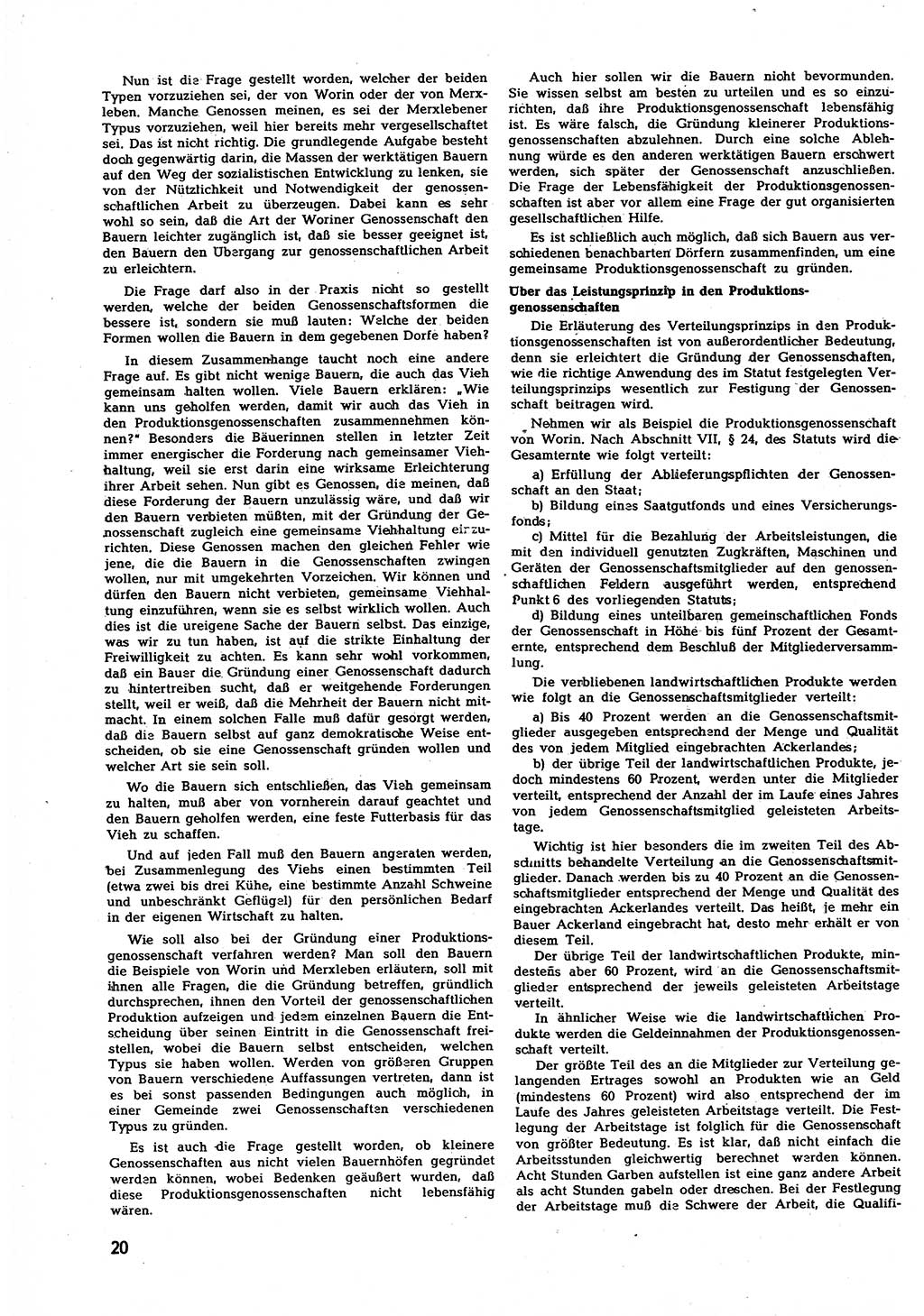 Neuer Weg (NW), Halbmonatsschrift für aktuelle Fragen der Arbeiterbewegung [Zentralkomitee (ZK) Sozialistische Einheitspartei Deutschlands (SED)], 7. Jahrgang [Deutsche Demokratische Republik (DDR)] 1952, Heft 17/20 (NW ZK SED DDR 1952, H. 17/20)