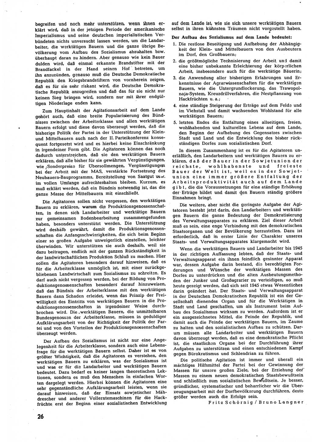 Neuer Weg (NW), Halbmonatsschrift für aktuelle Fragen der Arbeiterbewegung [Zentralkomitee (ZK) Sozialistische Einheitspartei Deutschlands (SED)], 7. Jahrgang [Deutsche Demokratische Republik (DDR)] 1952, Heft 17/26 (NW ZK SED DDR 1952, H. 17/26)