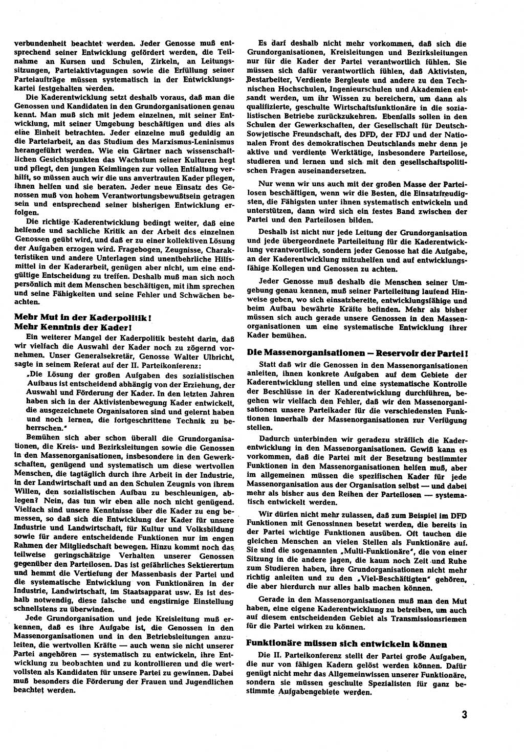 Neuer Weg (NW), Halbmonatsschrift für aktuelle Fragen der Arbeiterbewegung [Zentralkomitee (ZK) Sozialistische Einheitspartei Deutschlands (SED)], 7. Jahrgang [Deutsche Demokratische Republik (DDR)] 1952, Heft 18/3 (NW ZK SED DDR 1952, H. 18/3)