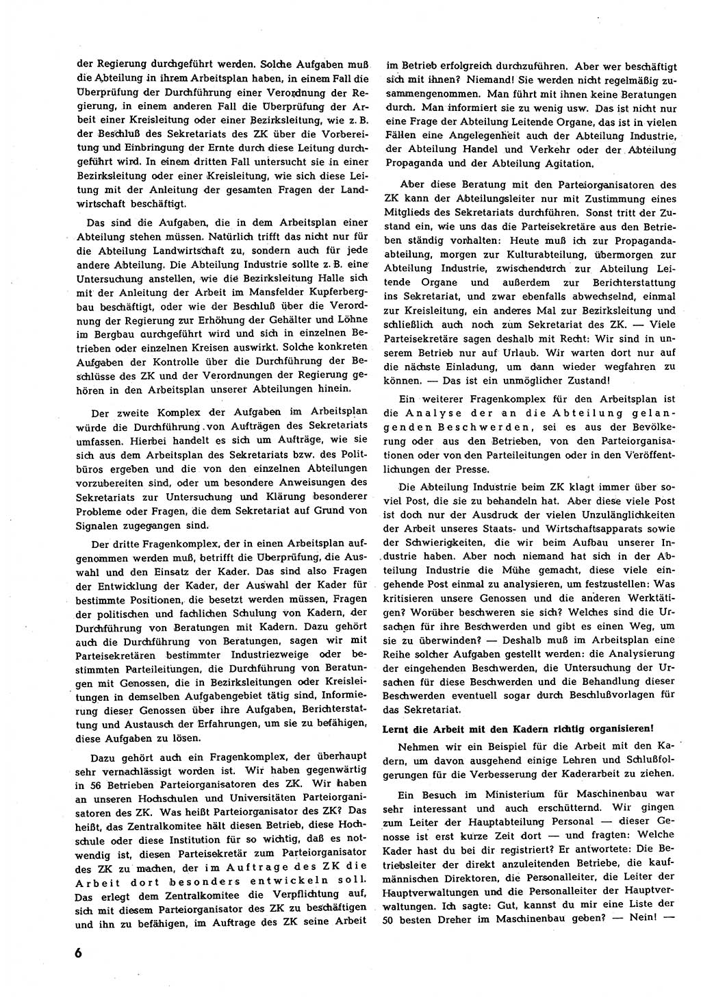 Neuer Weg (NW), Halbmonatsschrift für aktuelle Fragen der Arbeiterbewegung [Zentralkomitee (ZK) Sozialistische Einheitspartei Deutschlands (SED)], 7. Jahrgang [Deutsche Demokratische Republik (DDR)] 1952, Heft 19/6 (NW ZK SED DDR 1952, H. 19/6)