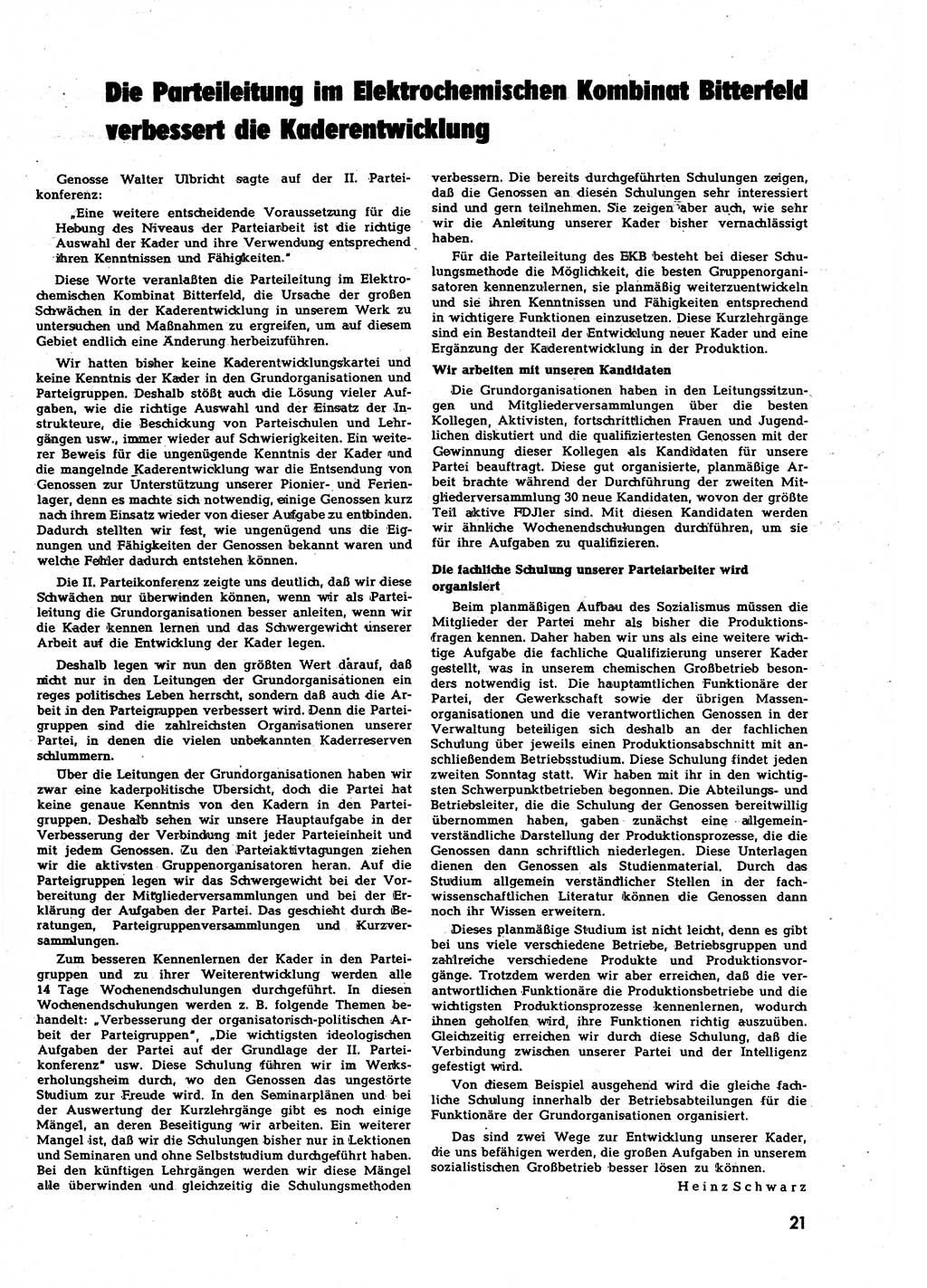 Neuer Weg (NW), Halbmonatsschrift für aktuelle Fragen der Arbeiterbewegung [Zentralkomitee (ZK) Sozialistische Einheitspartei Deutschlands (SED)], 7. Jahrgang [Deutsche Demokratische Republik (DDR)] 1952, Heft 19/21 (NW ZK SED DDR 1952, H. 19/21)