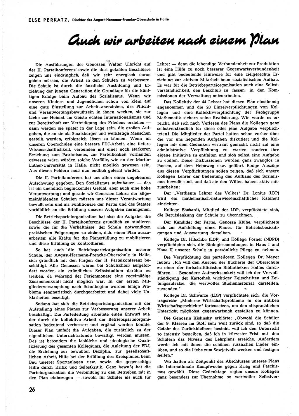 Neuer Weg (NW), Halbmonatsschrift für aktuelle Fragen der Arbeiterbewegung [Zentralkomitee (ZK) Sozialistische Einheitspartei Deutschlands (SED)], 7. Jahrgang [Deutsche Demokratische Republik (DDR)] 1952, Heft 20/26 (NW ZK SED DDR 1952, H. 20/26)