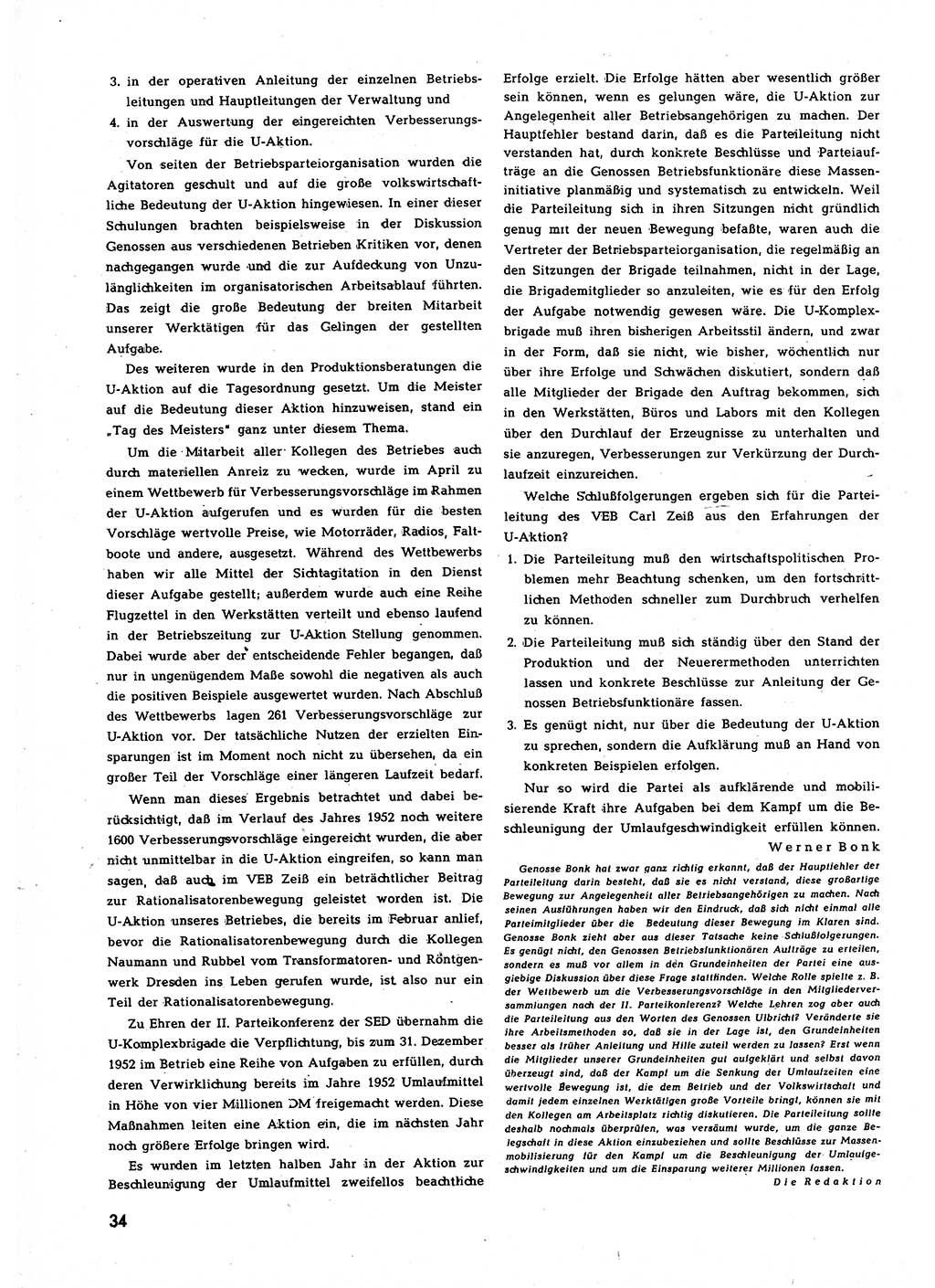 Neuer Weg (NW), Halbmonatsschrift für aktuelle Fragen der Arbeiterbewegung [Zentralkomitee (ZK) Sozialistische Einheitspartei Deutschlands (SED)], 7. Jahrgang [Deutsche Demokratische Republik (DDR)] 1952, Heft 20/34 (NW ZK SED DDR 1952, H. 20/34)