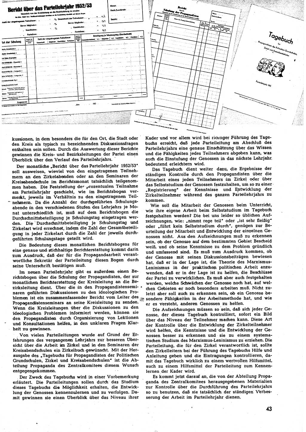 Neuer Weg (NW), Halbmonatsschrift für aktuelle Fragen der Arbeiterbewegung [Zentralkomitee (ZK) Sozialistische Einheitspartei Deutschlands (SED)], 7. Jahrgang [Deutsche Demokratische Republik (DDR)] 1952, Heft 20/43 (NW ZK SED DDR 1952, H. 20/43)