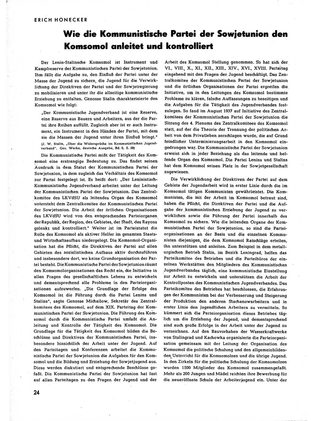 Neuer Weg (NW), Halbmonatsschrift für aktuelle Fragen der Arbeiterbewegung [Zentralkomitee (ZK) Sozialistische Einheitspartei Deutschlands (SED)], 7. Jahrgang [Deutsche Demokratische Republik (DDR)] 1952, Heft 22/24 (NW ZK SED DDR 1952, H. 22/24)