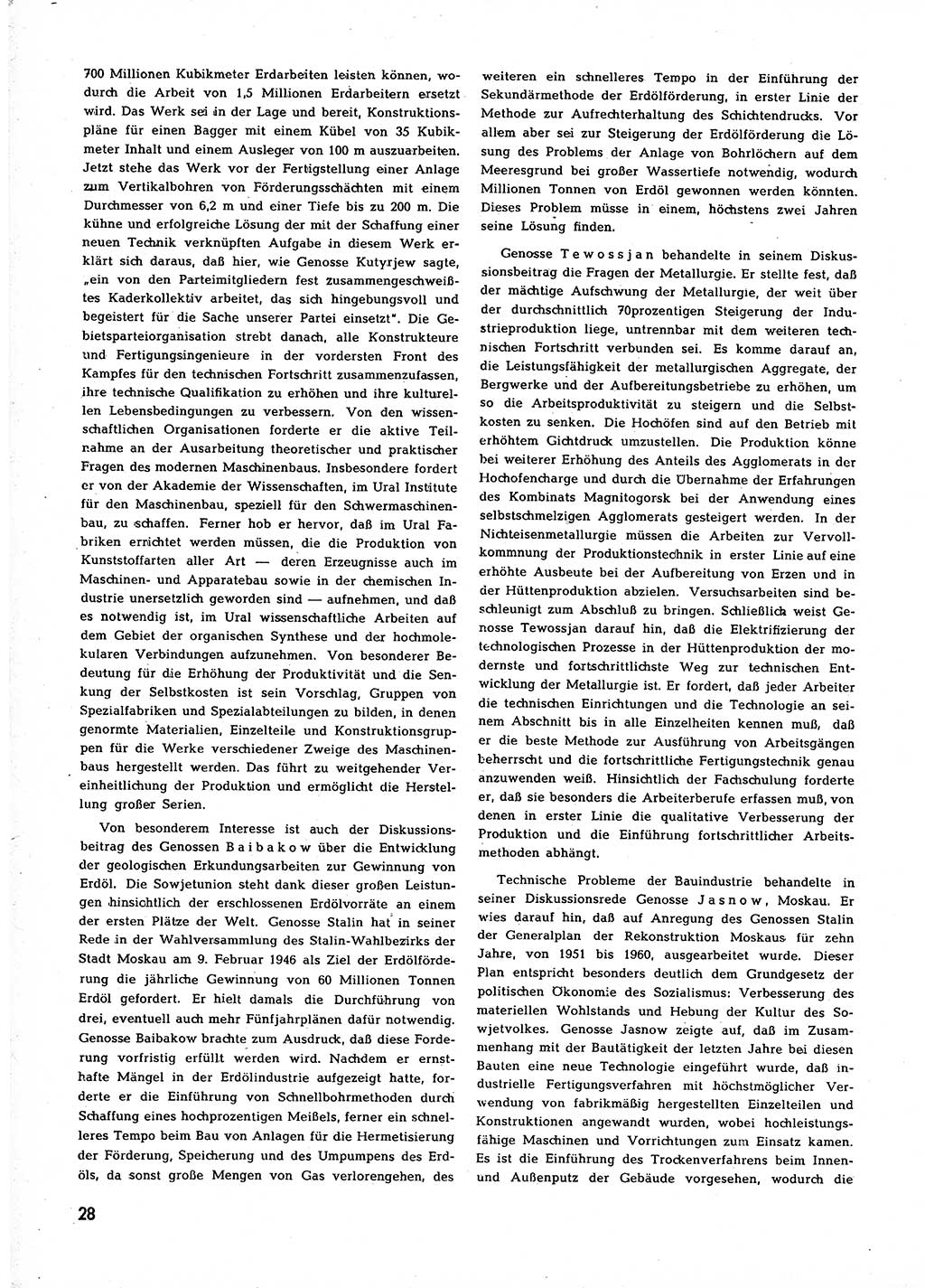 Neuer Weg (NW), Halbmonatsschrift für aktuelle Fragen der Arbeiterbewegung [Zentralkomitee (ZK) Sozialistische Einheitspartei Deutschlands (SED)], 7. Jahrgang [Deutsche Demokratische Republik (DDR)] 1952, Heft 22/28 (NW ZK SED DDR 1952, H. 22/28)