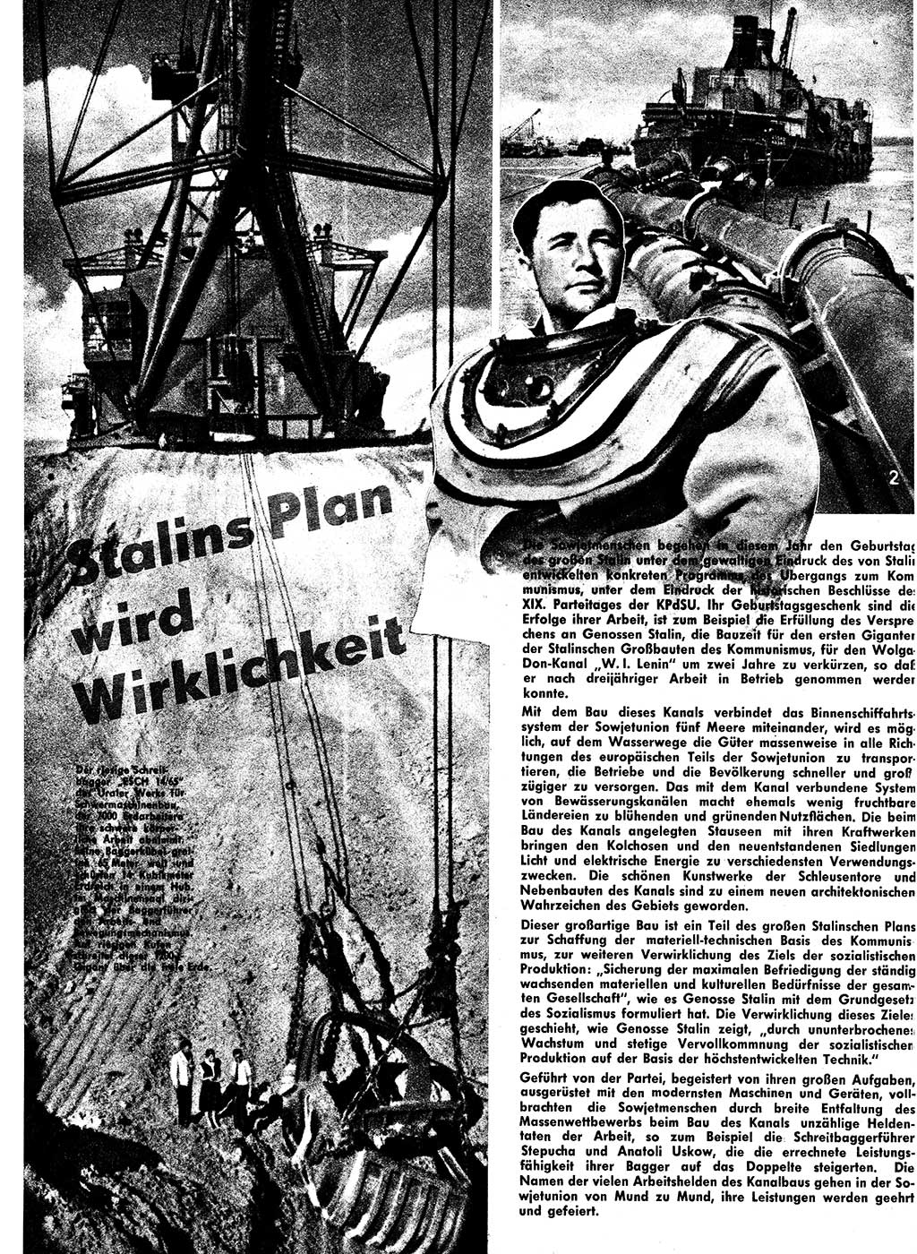 Neuer Weg (NW), Halbmonatsschrift für aktuelle Fragen der Arbeiterbewegung [Zentralkomitee (ZK) Sozialistische Einheitspartei Deutschlands (SED)], 7. Jahrgang [Deutsche Demokratische Republik (DDR)] 1952, Heft 23/22 (NW ZK SED DDR 1952, H. 23/22)