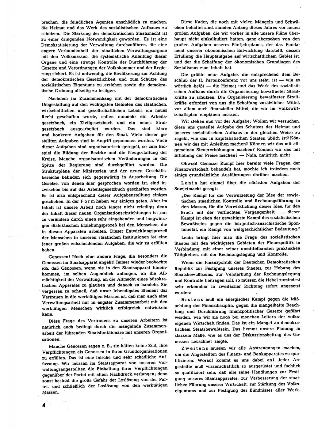 Neuer Weg (NW), Halbmonatsschrift für aktuelle Fragen der Arbeiterbewegung [Zentralkomitee (ZK) Sozialistische Einheitspartei Deutschlands (SED)], 7. Jahrgang [Deutsche Demokratische Republik (DDR)] 1952, Heft 24/4 (NW ZK SED DDR 1952, H. 24/4)