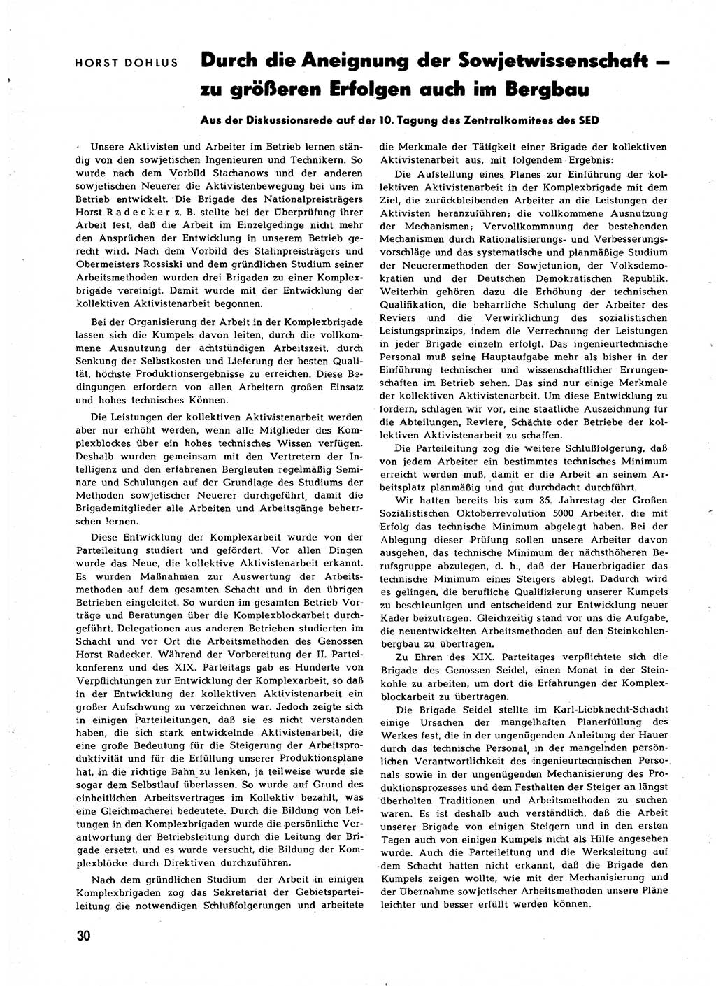 Neuer Weg (NW), Halbmonatsschrift für aktuelle Fragen der Arbeiterbewegung [Zentralkomitee (ZK) Sozialistische Einheitspartei Deutschlands (SED)], 7. Jahrgang [Deutsche Demokratische Republik (DDR)] 1952, Heft 24/30 (NW ZK SED DDR 1952, H. 24/30)