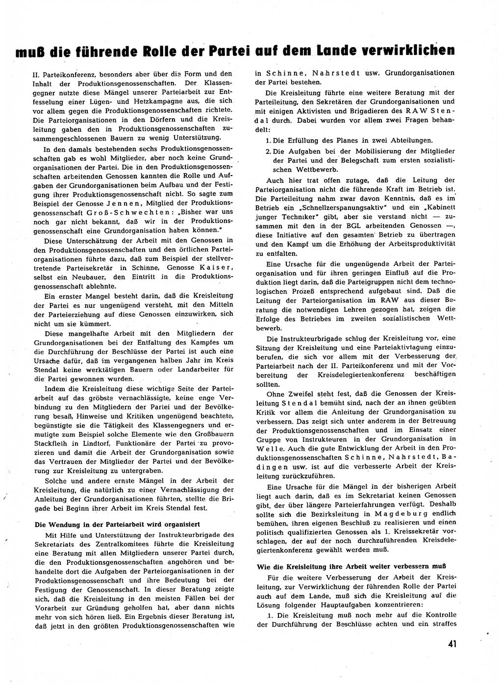 Neuer Weg (NW), Halbmonatsschrift für aktuelle Fragen der Arbeiterbewegung [Zentralkomitee (ZK) Sozialistische Einheitspartei Deutschlands (SED)], 7. Jahrgang [Deutsche Demokratische Republik (DDR)] 1952, Heft 24/41 (NW ZK SED DDR 1952, H. 24/41)