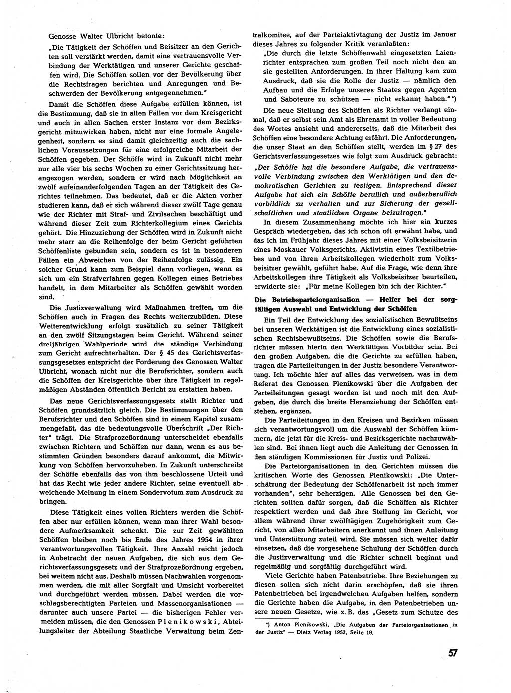 Neuer Weg (NW), Halbmonatsschrift für aktuelle Fragen der Arbeiterbewegung [Zentralkomitee (ZK) Sozialistische Einheitspartei Deutschlands (SED)], 7. Jahrgang [Deutsche Demokratische Republik (DDR)] 1952, Heft 24/57 (NW ZK SED DDR 1952, H. 24/57)