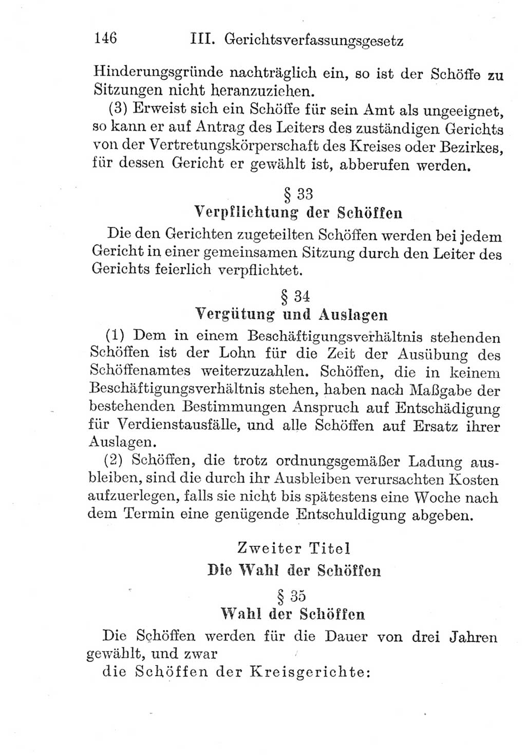 Strafprozeßordnung (StPO), Gerichtsverfassungsgesetz (GVG), Staatsanwaltsgesetz (StAG) und Jugendgerichtsgesetz (JGG) [Deutsche Demokratische Republik (DDR)] 1952, Seite 146 (StPO GVG StAG JGG DDR 1952, S. 146)