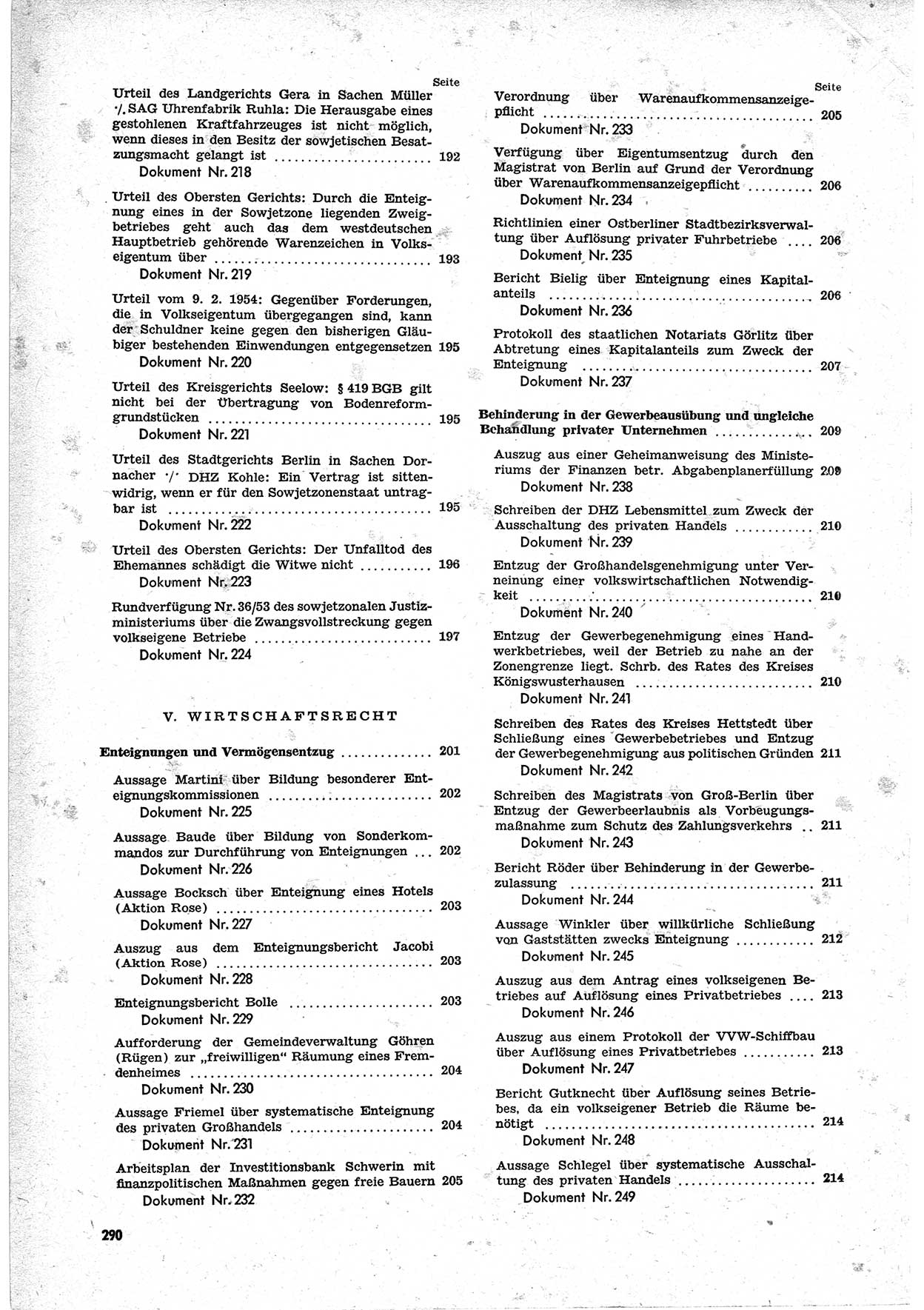 Unrecht als System, Dokumente über planmäßige Rechtsverletzungen in der Sowjetzone Deutschlands, zusammengestellt vom Untersuchungsausschuß Freiheitlicher Juristen (UFJ), Teil Ⅱ 1952-1954, herausgegeben vom Bundesministerium für gesamtdeutsche Fragen, Bonn 1955, Seite 290 (Unr. Syst. 1952-1954, S. 290)