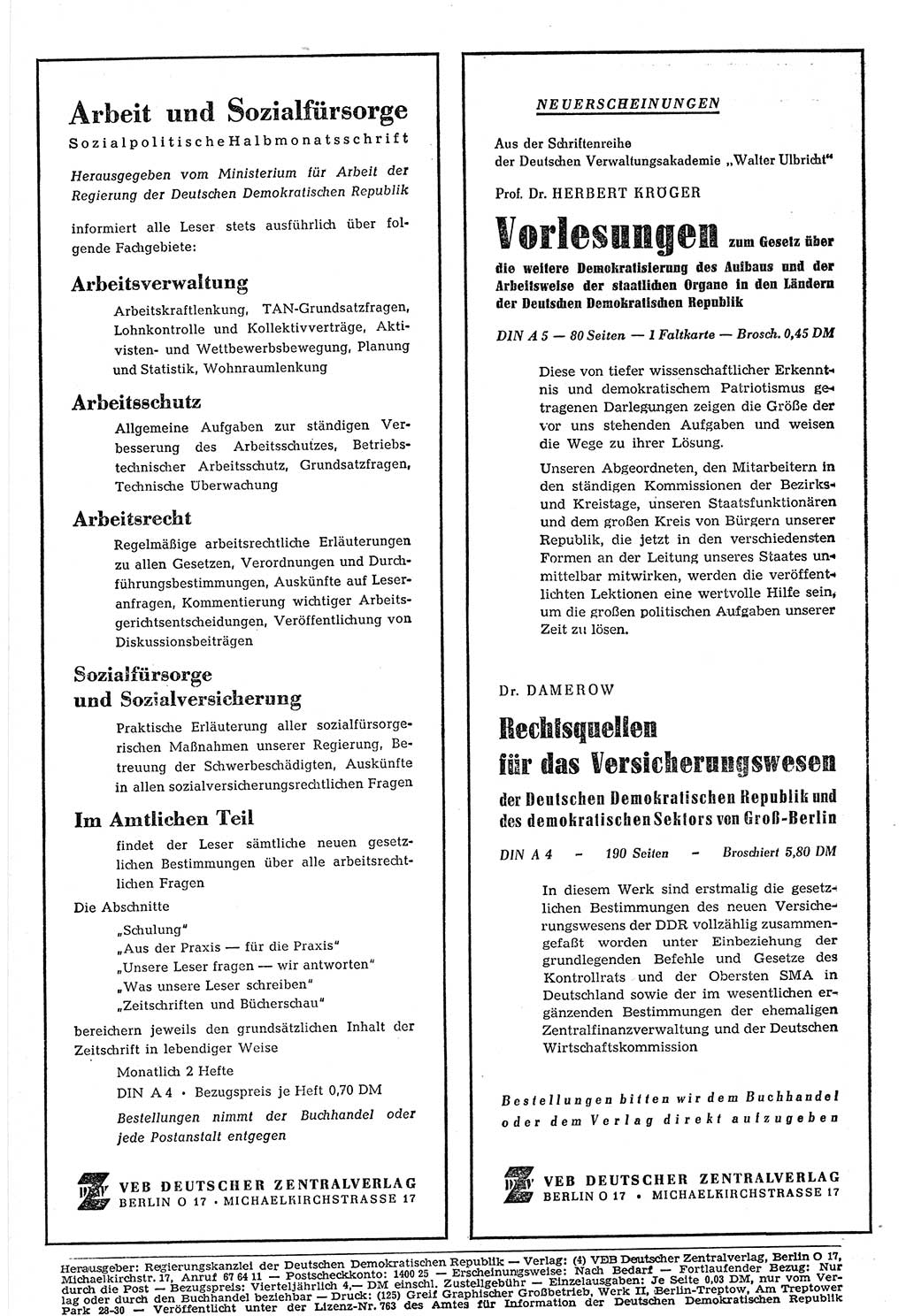 Gesetzblatt (GBl.) der Deutschen Demokratischen Republik (DDR) 1953, Seite 24 (GBl. DDR 1953, S. 24)