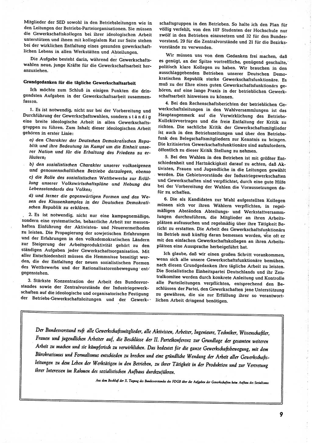 Neuer Weg (NW), Organ des Zentralkomitees (ZK) [Sozialistische Einheitspartei Deutschlands (SED)] für alle Parteiarbeiter, 8. Jahrgang [Deutsche Demokratische Republik (DDR)] 1953, Heft 1/9 (NW ZK SED DDR 1953, H. 1/9)