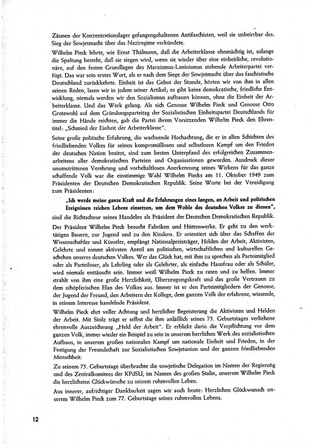 Neuer Weg (NW), Organ des Zentralkomitees (ZK) [Sozialistische Einheitspartei Deutschlands (SED)] für alle Parteiarbeiter, 8. Jahrgang [Deutsche Demokratische Republik (DDR)] 1953, Heft 1/12 (NW ZK SED DDR 1953, H. 1/12)