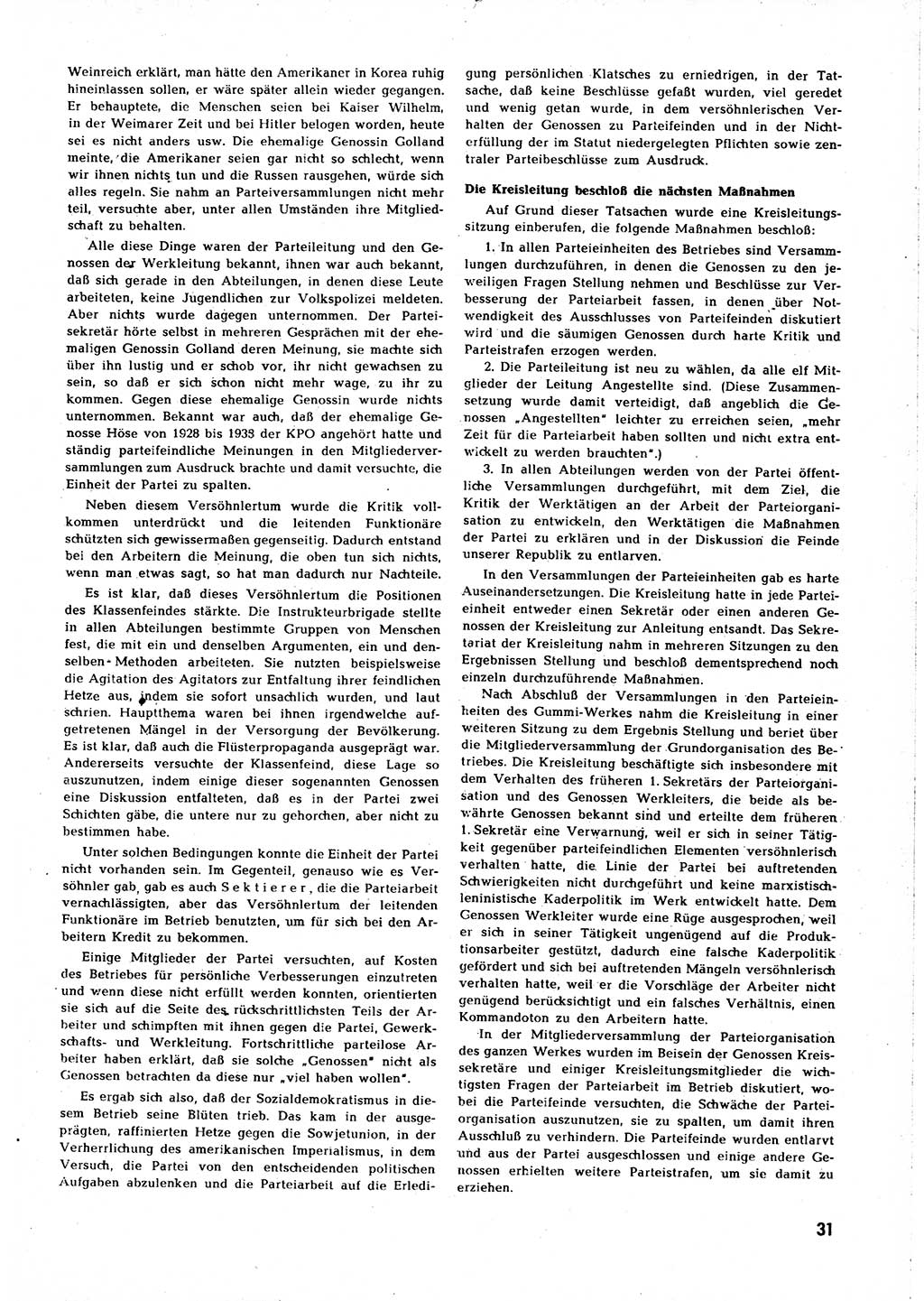 Neuer Weg (NW), Organ des Zentralkomitees (ZK) [Sozialistische Einheitspartei Deutschlands (SED)] für alle Parteiarbeiter, 8. Jahrgang [Deutsche Demokratische Republik (DDR)] 1953, Heft 1/31 (NW ZK SED DDR 1953, H. 1/31)