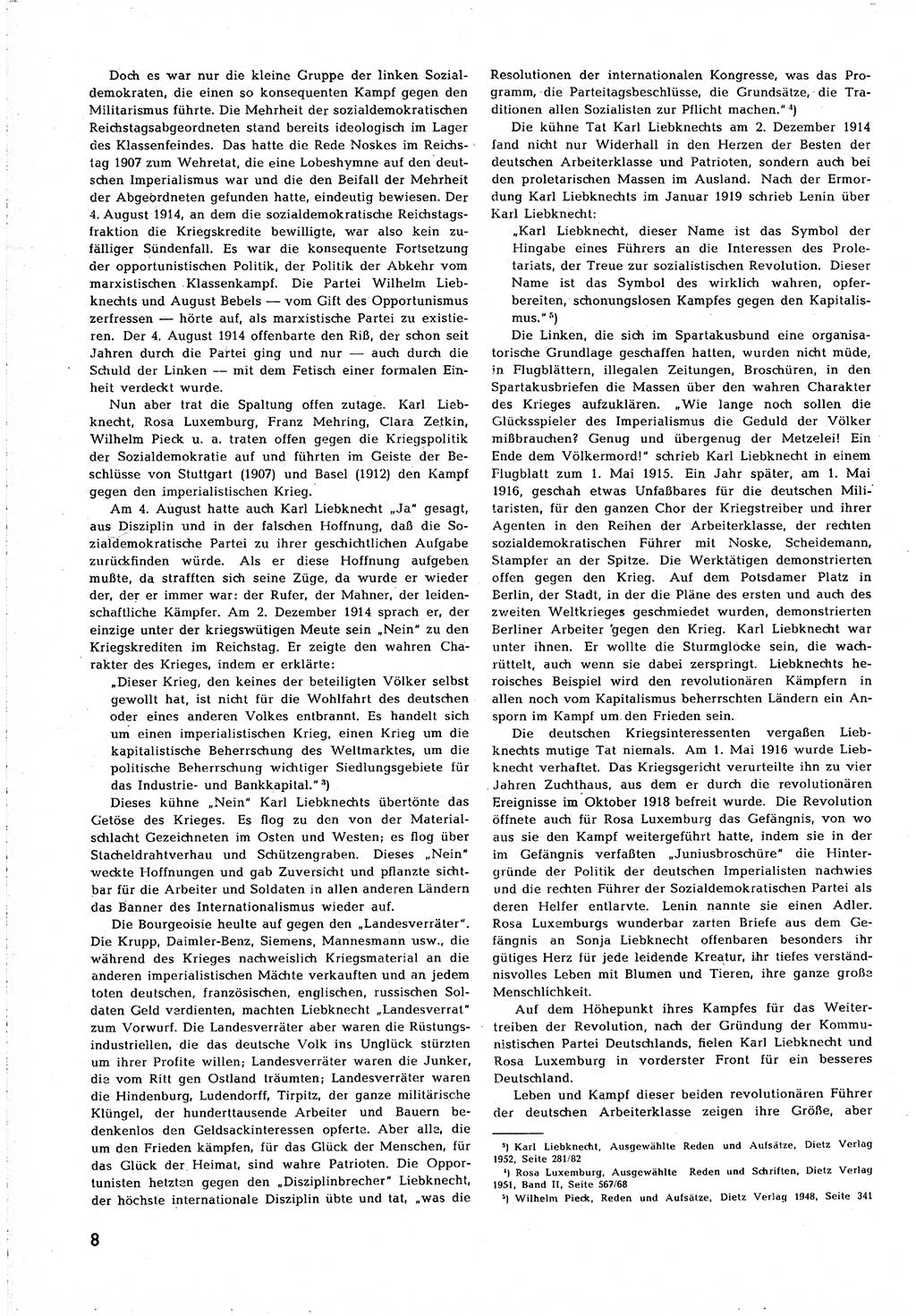 Neuer Weg (NW), Organ des Zentralkomitees (ZK) [Sozialistische Einheitspartei Deutschlands (SED)] für alle Parteiarbeiter, 8. Jahrgang [Deutsche Demokratische Republik (DDR)] 1953, Heft 2/8 (NW ZK SED DDR 1953, H. 2/8)