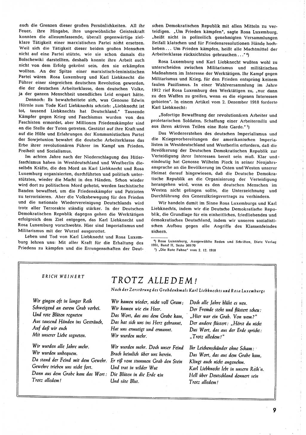 Neuer Weg (NW), Organ des Zentralkomitees (ZK) [Sozialistische Einheitspartei Deutschlands (SED)] für alle Parteiarbeiter, 8. Jahrgang [Deutsche Demokratische Republik (DDR)] 1953, Heft 2/9 (NW ZK SED DDR 1953, H. 2/9)