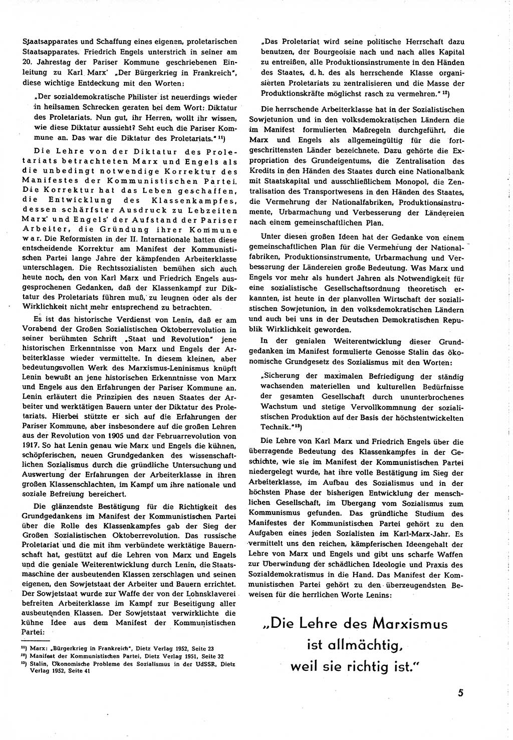 Neuer Weg (NW), Organ des Zentralkomitees (ZK) [Sozialistische Einheitspartei Deutschlands (SED)] für alle Parteiarbeiter, 8. Jahrgang [Deutsche Demokratische Republik (DDR)] 1953, Heft 3/5 (NW ZK SED DDR 1953, H. 3/5)