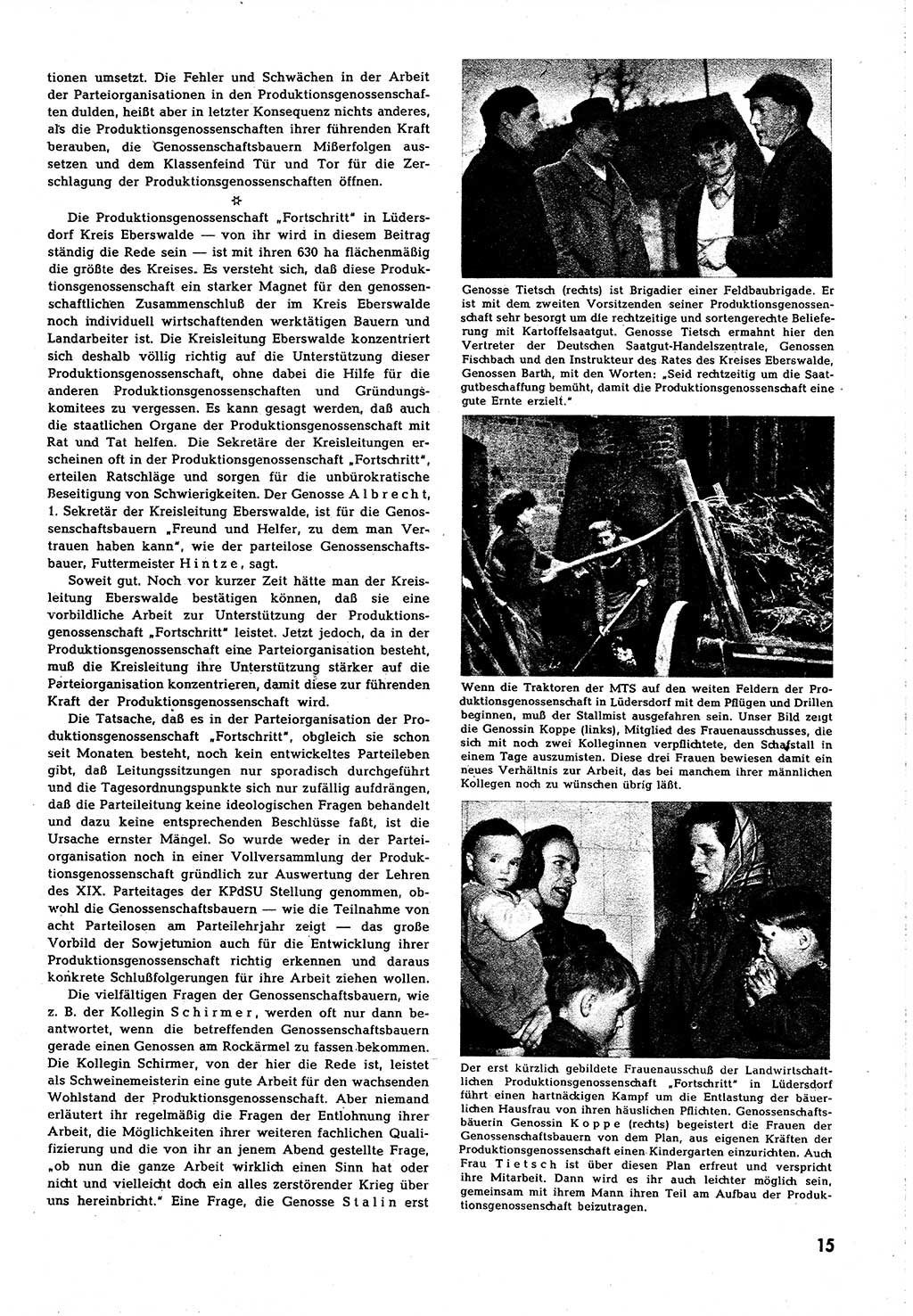 Neuer Weg (NW), Organ des Zentralkomitees (ZK) [Sozialistische Einheitspartei Deutschlands (SED)] für alle Parteiarbeiter, 8. Jahrgang [Deutsche Demokratische Republik (DDR)] 1953, Heft 3/15 (NW ZK SED DDR 1953, H. 3/15)