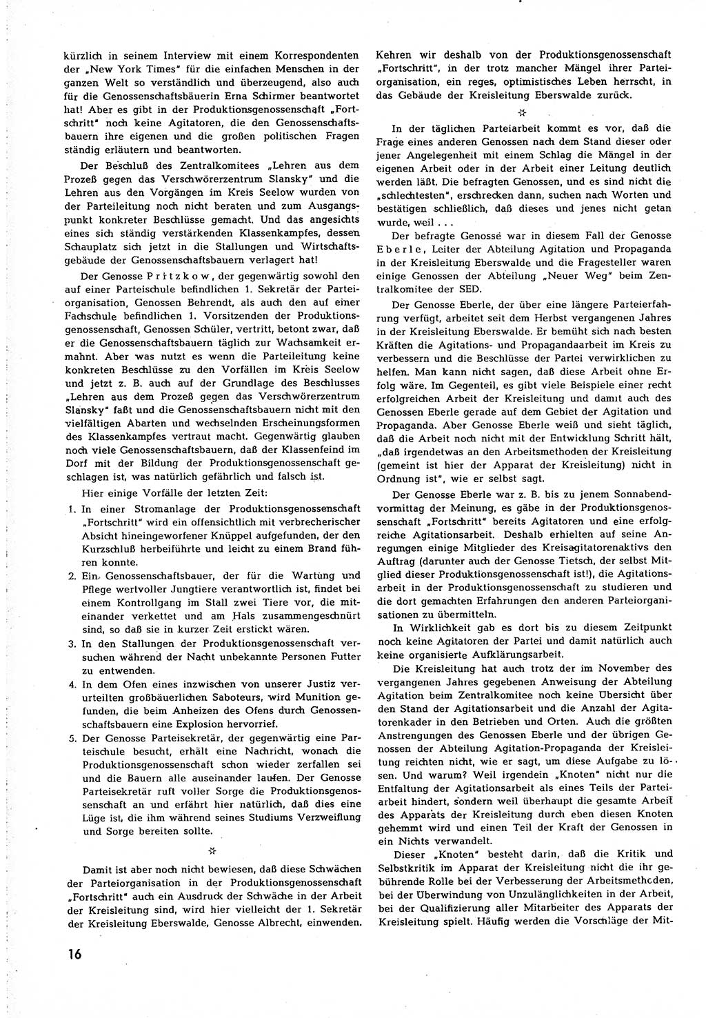 Neuer Weg (NW), Organ des Zentralkomitees (ZK) [Sozialistische Einheitspartei Deutschlands (SED)] für alle Parteiarbeiter, 8. Jahrgang [Deutsche Demokratische Republik (DDR)] 1953, Heft 3/16 (NW ZK SED DDR 1953, H. 3/16)