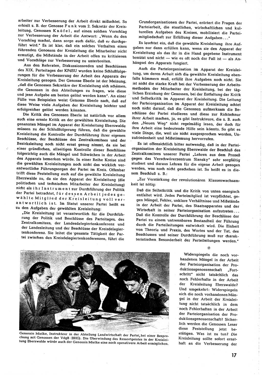 Neuer Weg (NW), Organ des Zentralkomitees (ZK) [Sozialistische Einheitspartei Deutschlands (SED)] für alle Parteiarbeiter, 8. Jahrgang [Deutsche Demokratische Republik (DDR)] 1953, Heft 3/17 (NW ZK SED DDR 1953, H. 3/17)
