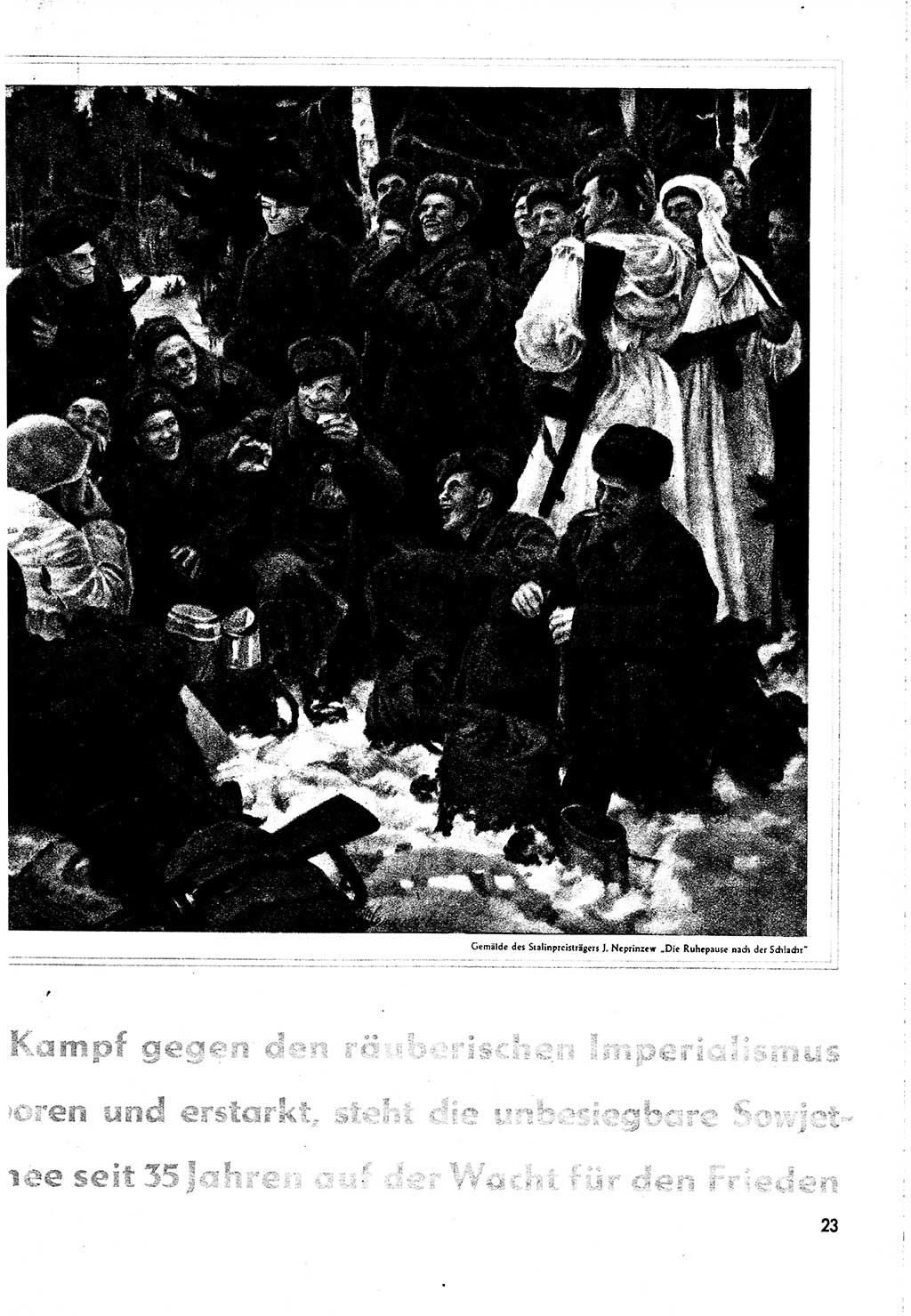 Neuer Weg (NW), Organ des Zentralkomitees (ZK) [Sozialistische Einheitspartei Deutschlands (SED)] für alle Parteiarbeiter, 8. Jahrgang [Deutsche Demokratische Republik (DDR)] 1953, Heft 3/23 (NW ZK SED DDR 1953, H. 3/23)