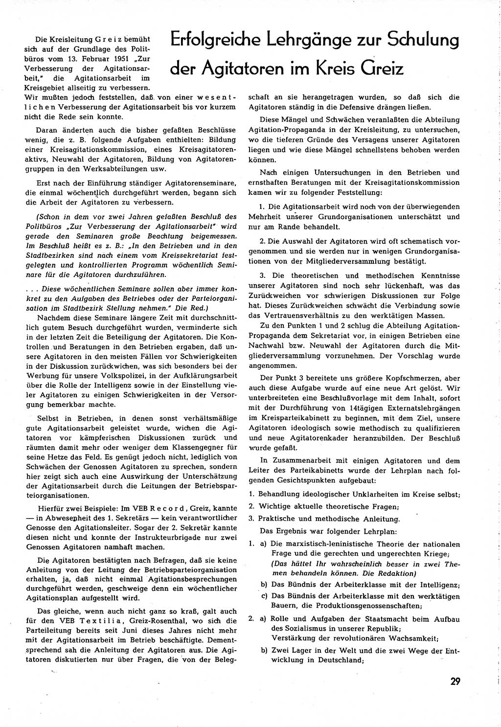 Neuer Weg (NW), Organ des Zentralkomitees (ZK) [Sozialistische Einheitspartei Deutschlands (SED)] für alle Parteiarbeiter, 8. Jahrgang [Deutsche Demokratische Republik (DDR)] 1953, Heft 3/29 (NW ZK SED DDR 1953, H. 3/29)