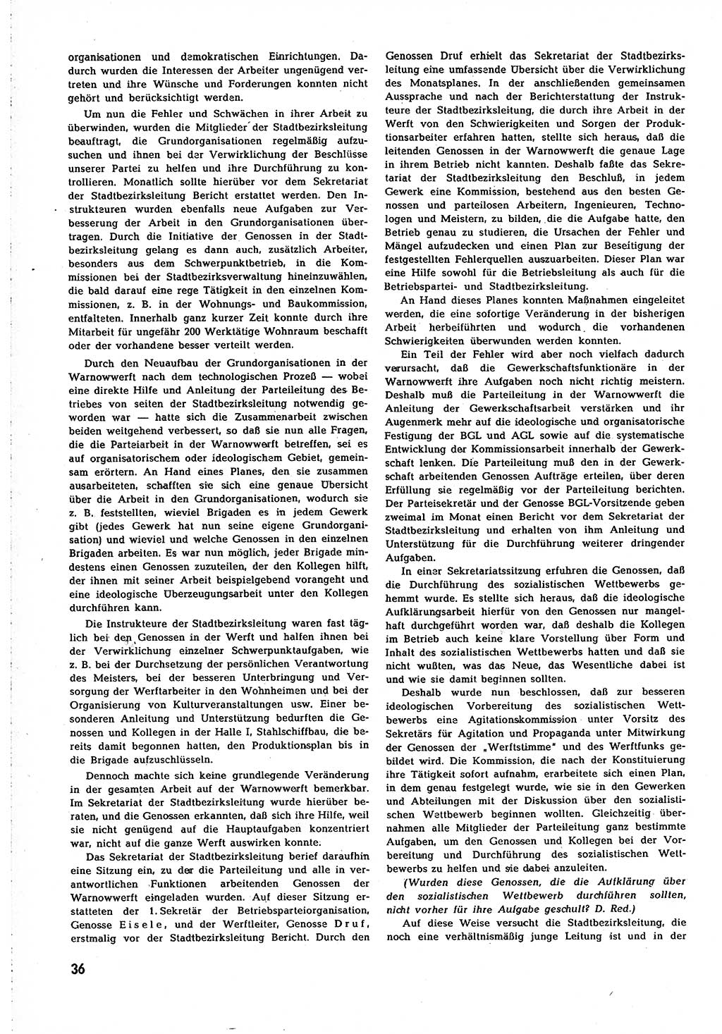 Neuer Weg (NW), Organ des Zentralkomitees (ZK) [Sozialistische Einheitspartei Deutschlands (SED)] für alle Parteiarbeiter, 8. Jahrgang [Deutsche Demokratische Republik (DDR)] 1953, Heft 3/36 (NW ZK SED DDR 1953, H. 3/36)