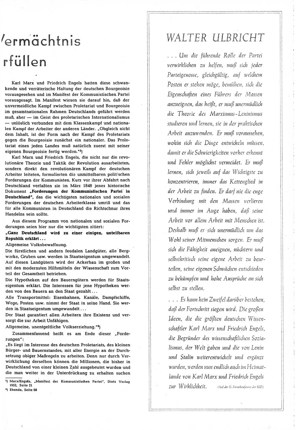 Neuer Weg (NW), Organ des Zentralkomitees (ZK) [Sozialistische Einheitspartei Deutschlands (SED)] für alle Parteiarbeiter, 8. Jahrgang [Deutsche Demokratische Republik (DDR)] 1953, Heft 5/3 (NW ZK SED DDR 1953, H. 5/3)