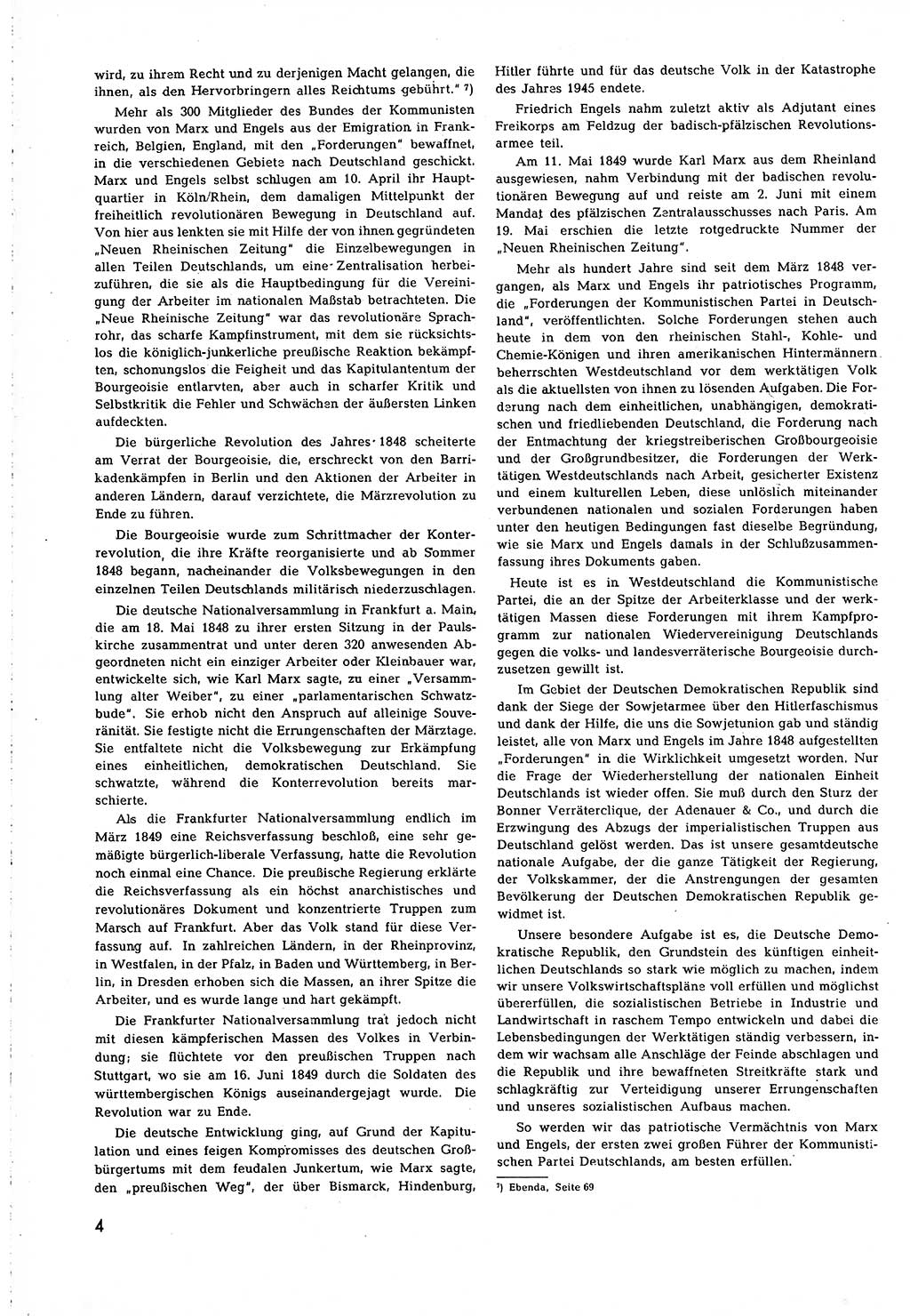 Neuer Weg (NW), Organ des Zentralkomitees (ZK) [Sozialistische Einheitspartei Deutschlands (SED)] für alle Parteiarbeiter, 8. Jahrgang [Deutsche Demokratische Republik (DDR)] 1953, Heft 5/4 (NW ZK SED DDR 1953, H. 5/4)