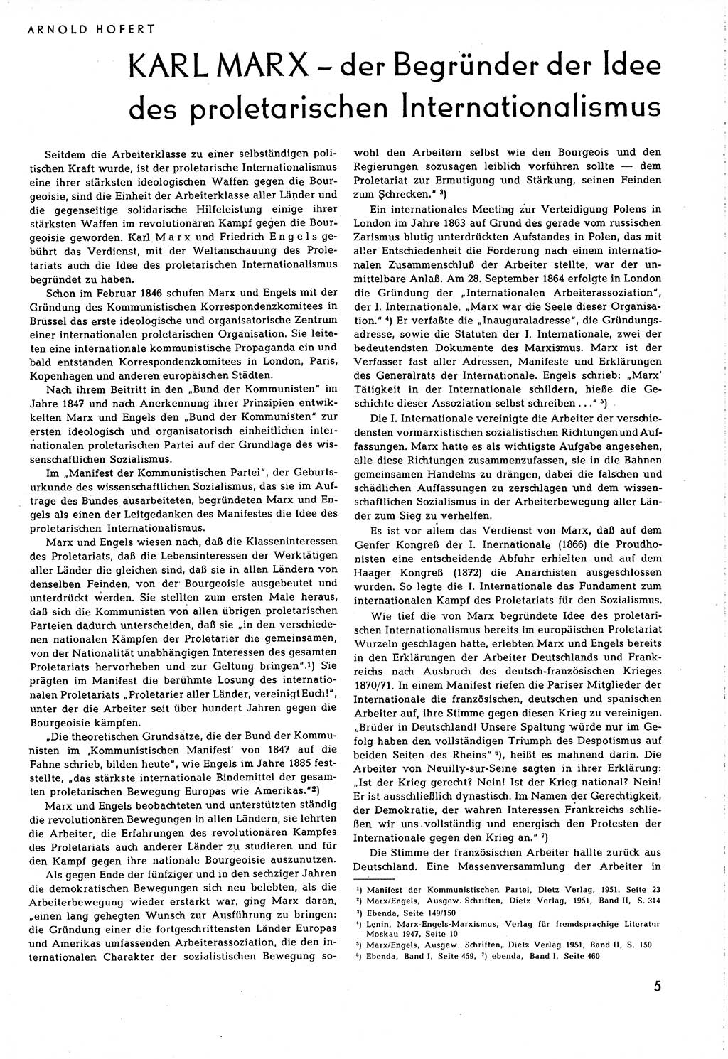 Neuer Weg (NW), Organ des Zentralkomitees (ZK) [Sozialistische Einheitspartei Deutschlands (SED)] für alle Parteiarbeiter, 8. Jahrgang [Deutsche Demokratische Republik (DDR)] 1953, Heft 5/5 (NW ZK SED DDR 1953, H. 5/5)