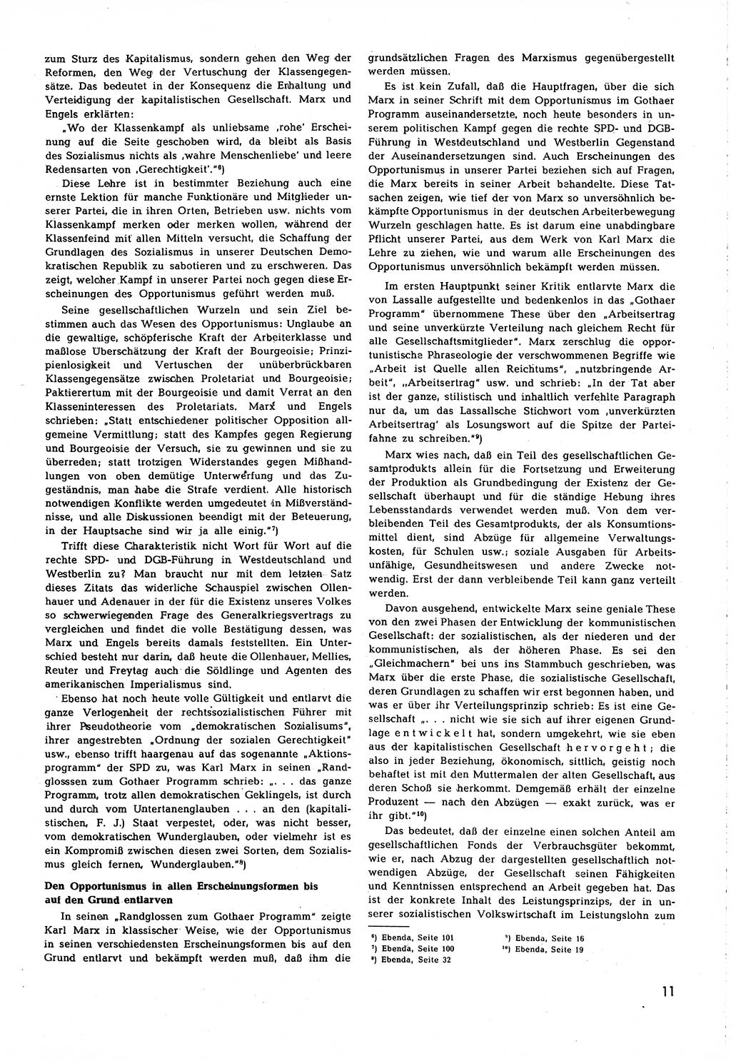 Neuer Weg (NW), Organ des Zentralkomitees (ZK) [Sozialistische Einheitspartei Deutschlands (SED)] für alle Parteiarbeiter, 8. Jahrgang [Deutsche Demokratische Republik (DDR)] 1953, Heft 5/11 (NW ZK SED DDR 1953, H. 5/11)