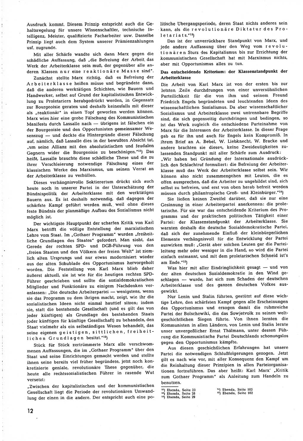 Neuer Weg (NW), Organ des Zentralkomitees (ZK) [Sozialistische Einheitspartei Deutschlands (SED)] für alle Parteiarbeiter, 8. Jahrgang [Deutsche Demokratische Republik (DDR)] 1953, Heft 5/12 (NW ZK SED DDR 1953, H. 5/12)