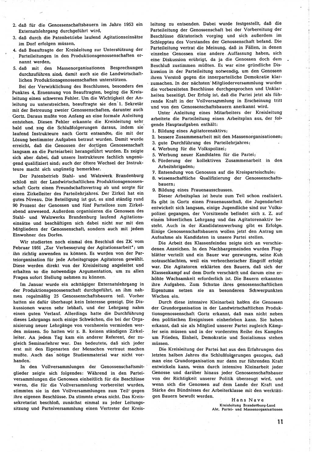 Neuer Weg (NW), Organ des Zentralkomitees (ZK) [Sozialistische Einheitspartei Deutschlands (SED)] für alle Parteiarbeiter, 8. Jahrgang [Deutsche Demokratische Republik (DDR)] 1953, Heft 7/11 (NW ZK SED DDR 1953, H. 7/11)