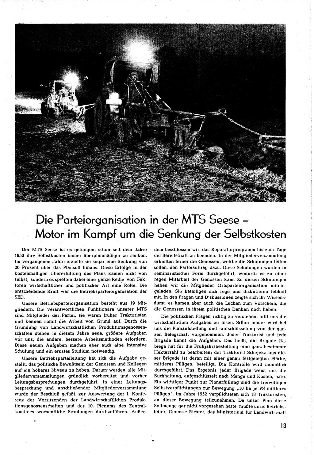 Neuer Weg (NW), Organ des Zentralkomitees (ZK) [Sozialistische Einheitspartei Deutschlands (SED)] für alle Parteiarbeiter, 8. Jahrgang [Deutsche Demokratische Republik (DDR)] 1953, Heft 7/13 (NW ZK SED DDR 1953, H. 7/13)